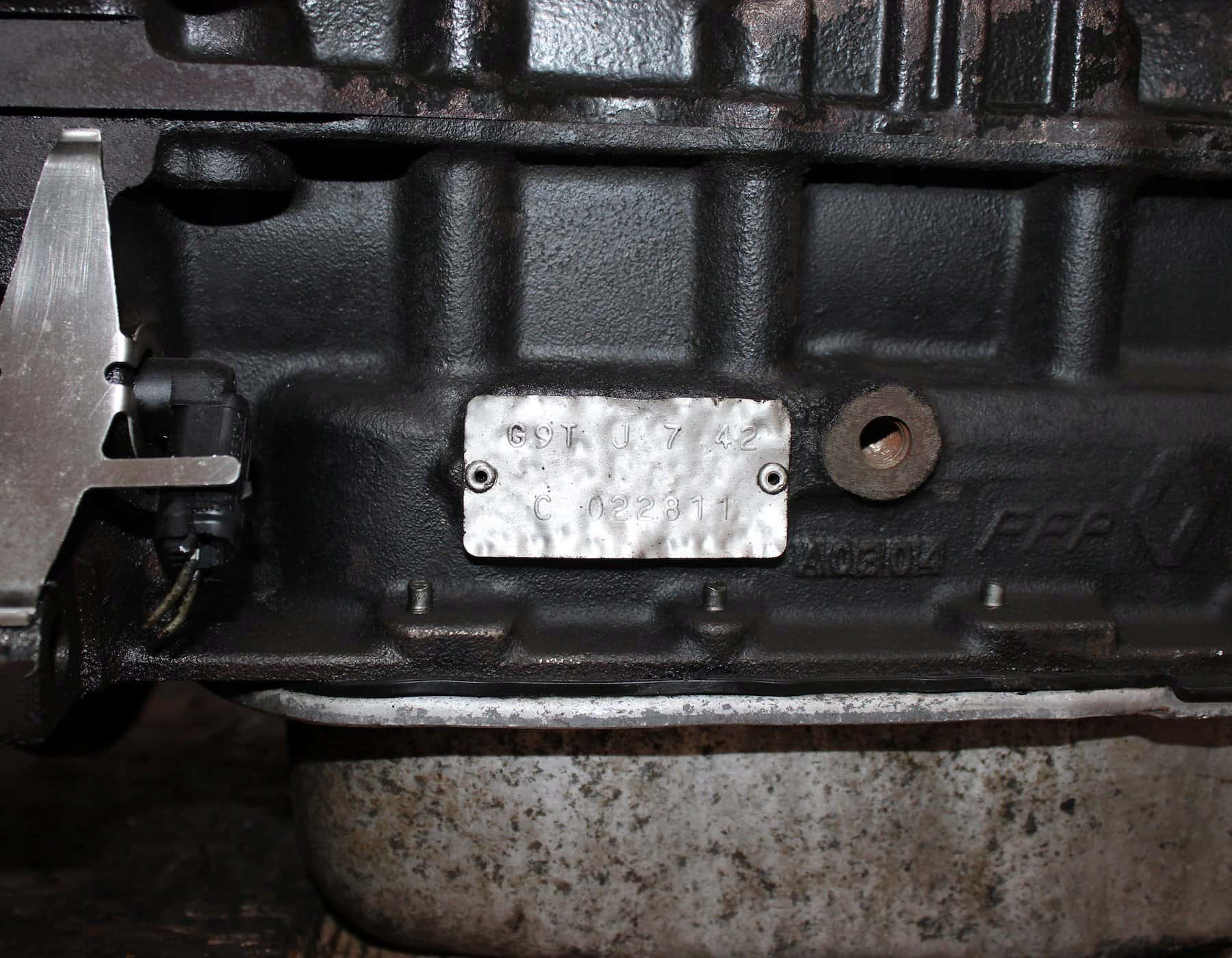 Moteur G9T 742 vue 6