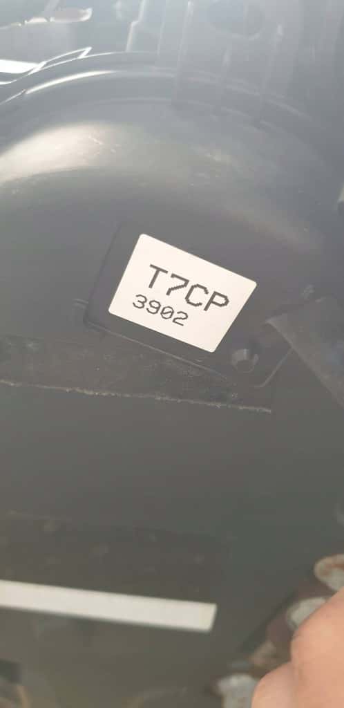 Moteur T7CP vue 5
