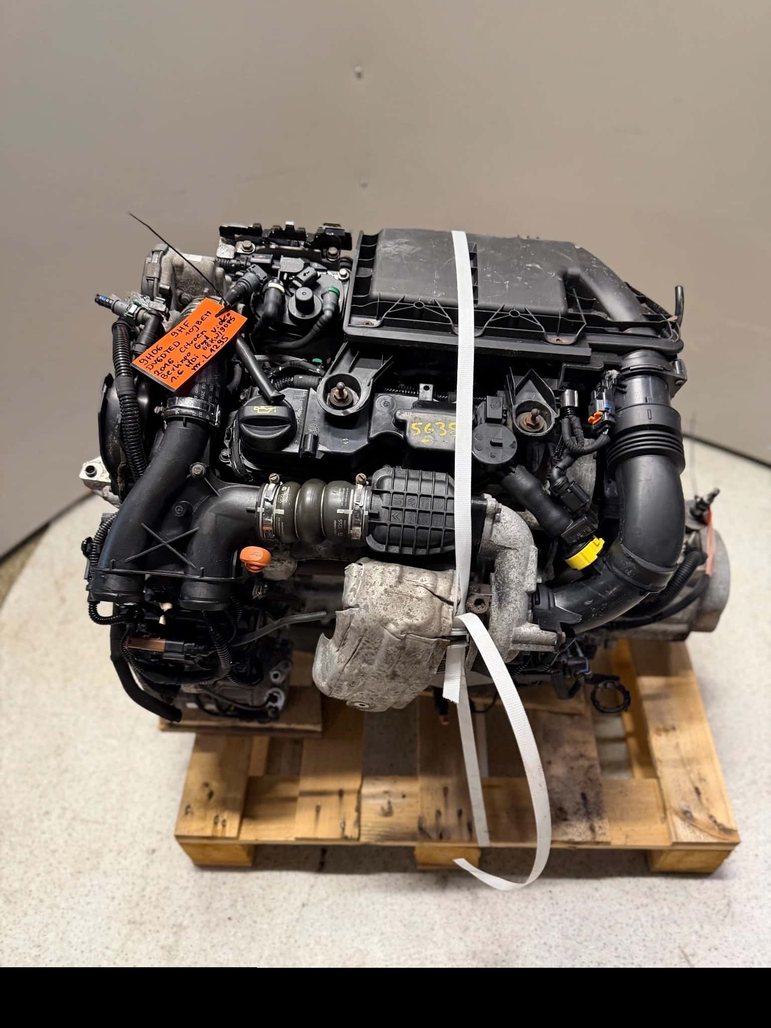 Moteur 9HF (DV6DTED) vue 9