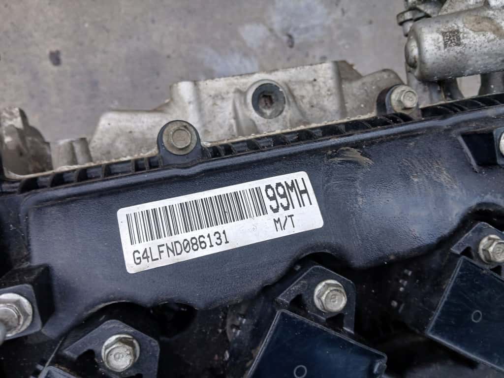 Moteur G4LF vue 3