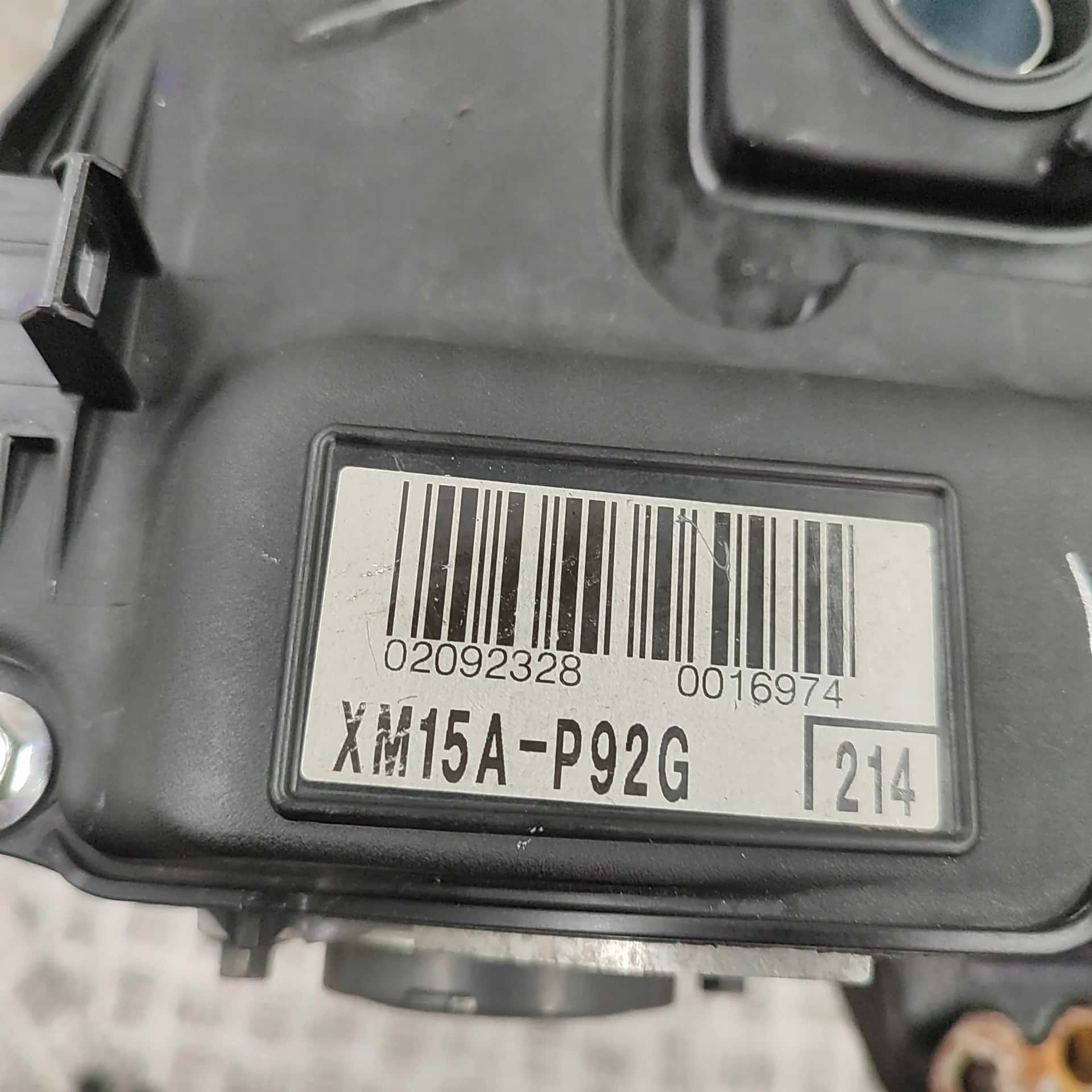 Moteur M15A-FXE vue 5
