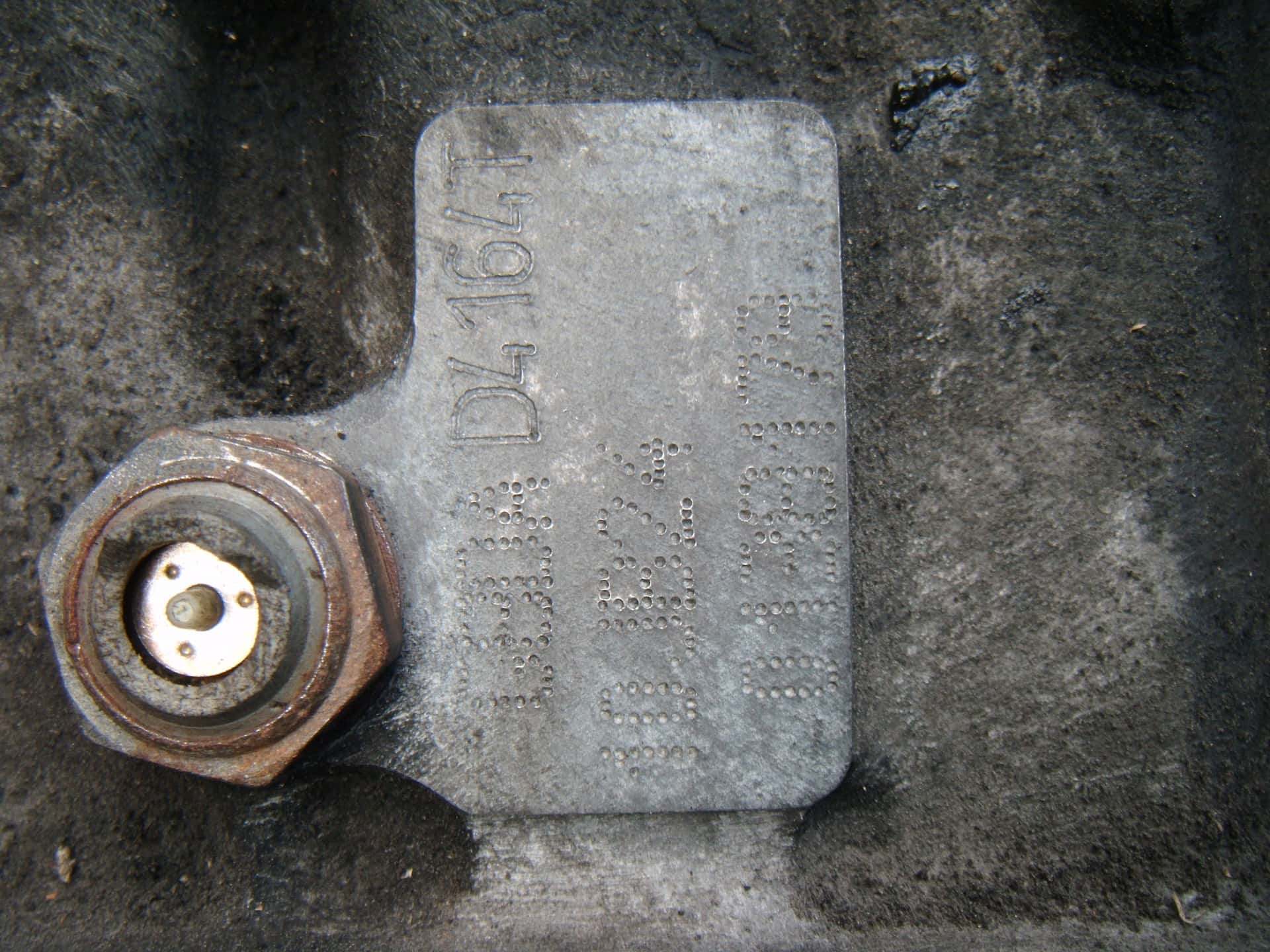 Moteur D 4164 T vue 6