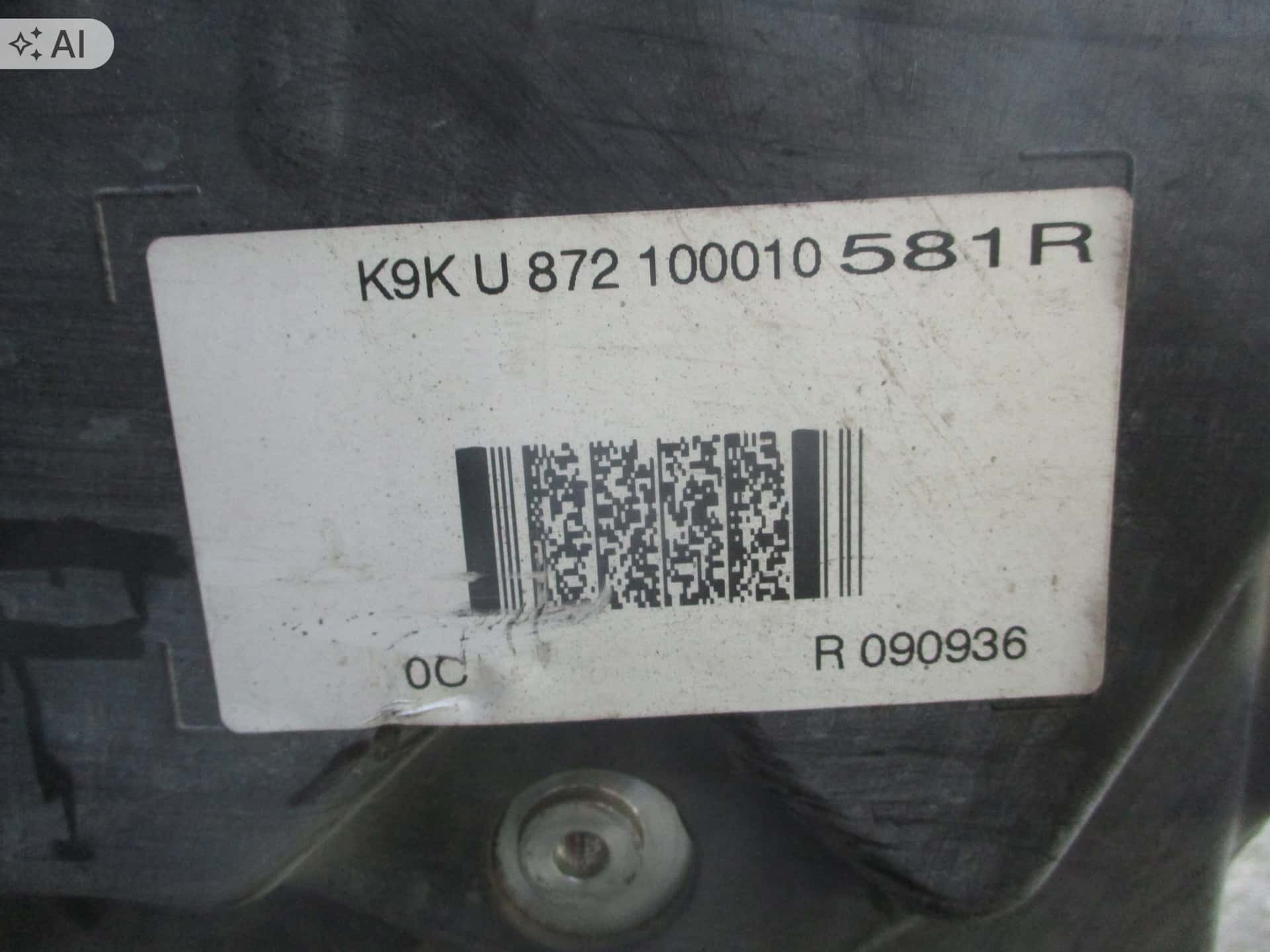 Moteur K9K 647 vue 5