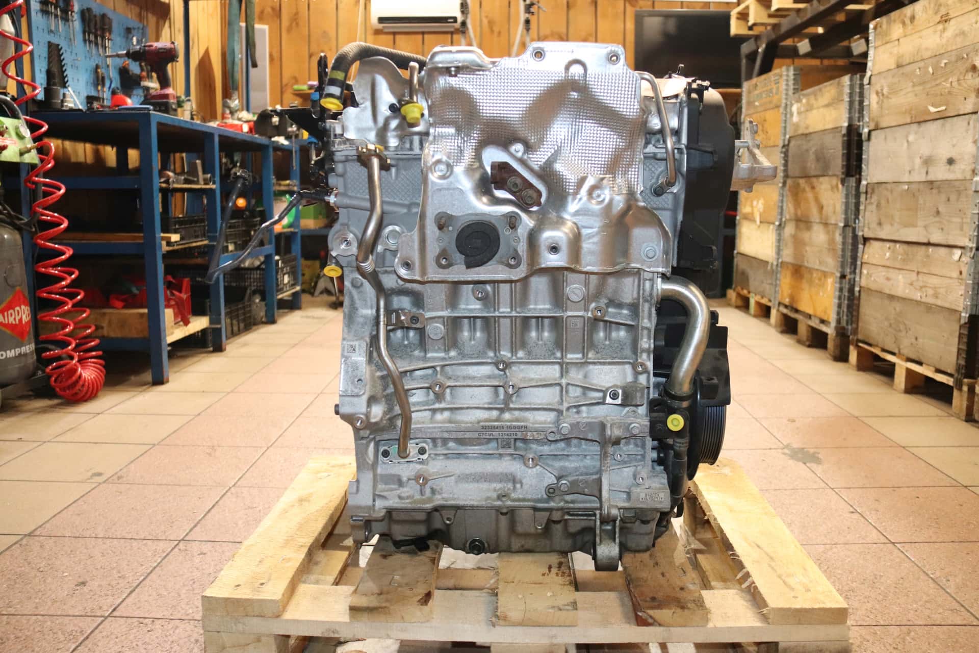 Moteur B 420 T4 vue 3