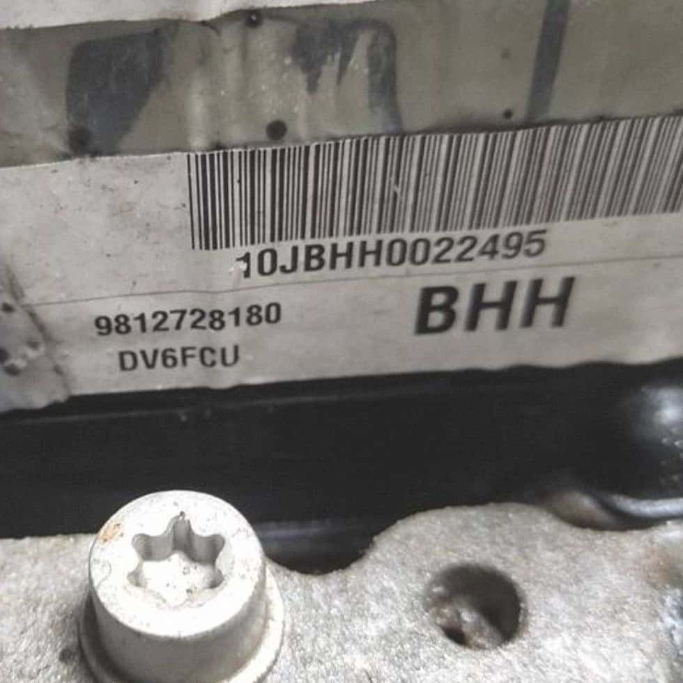 Moteur BHV (DV6FDU) vue 8