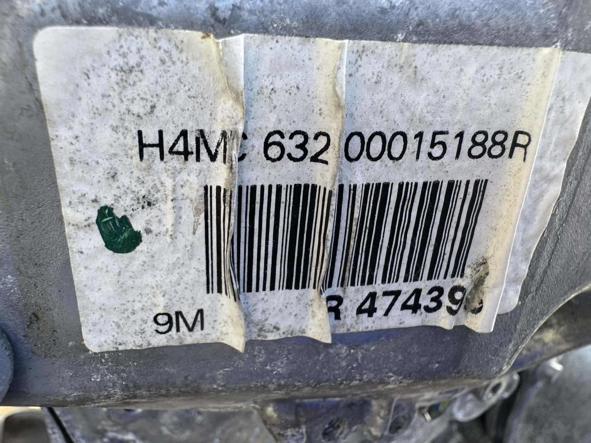 Moteur H4M632 vue 6
