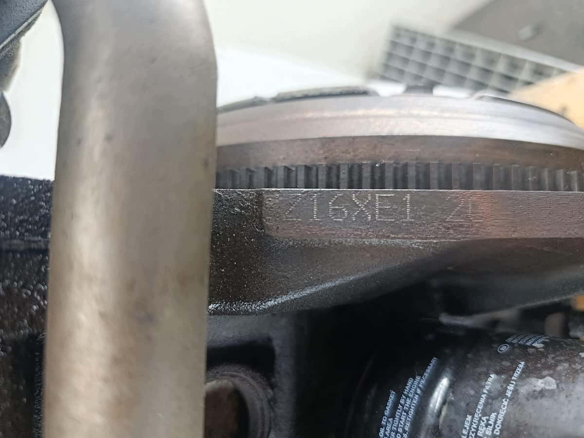 Moteur Z 16 XE1 vue 12