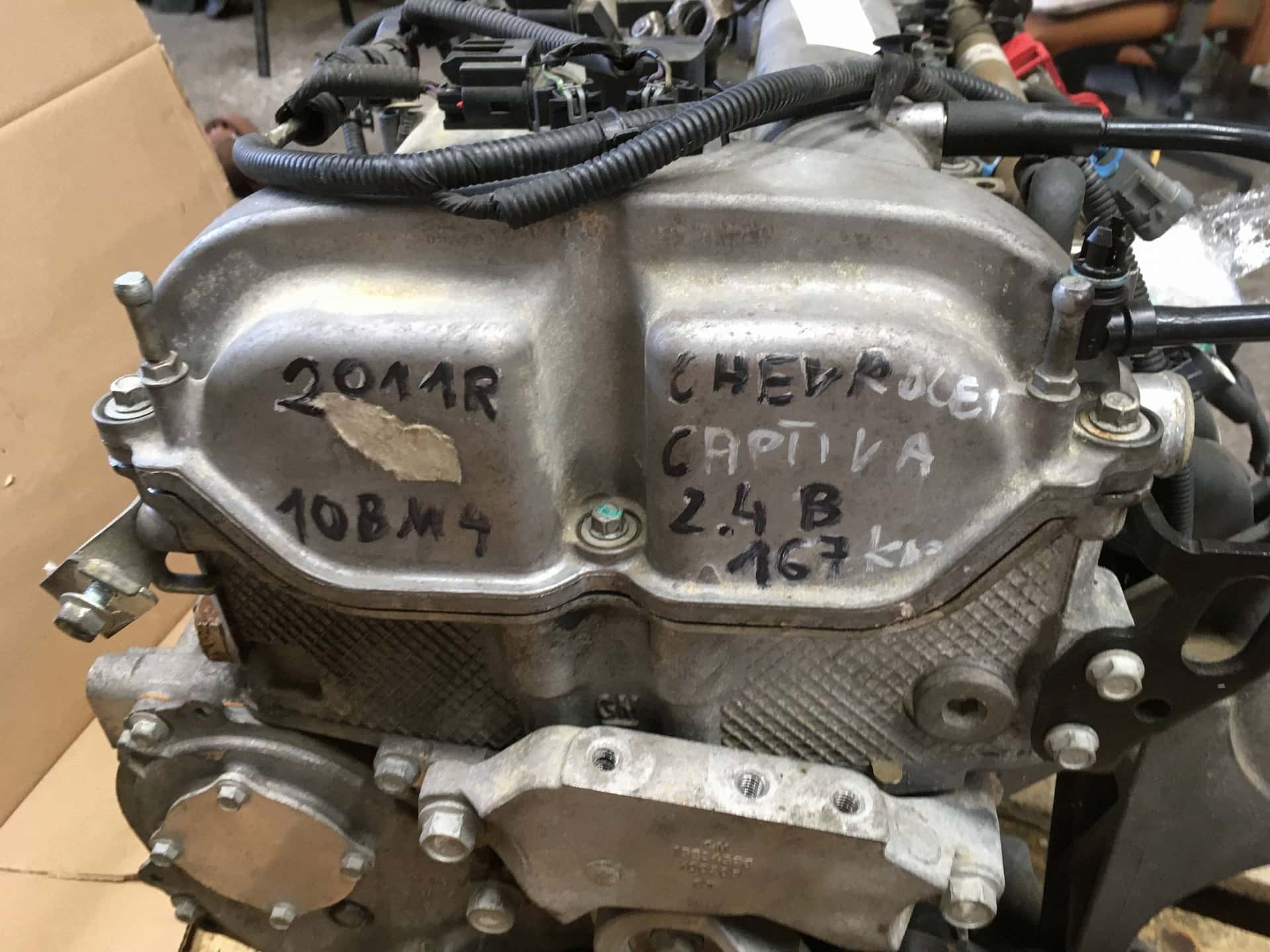 Moteur A 24 XE vue 2