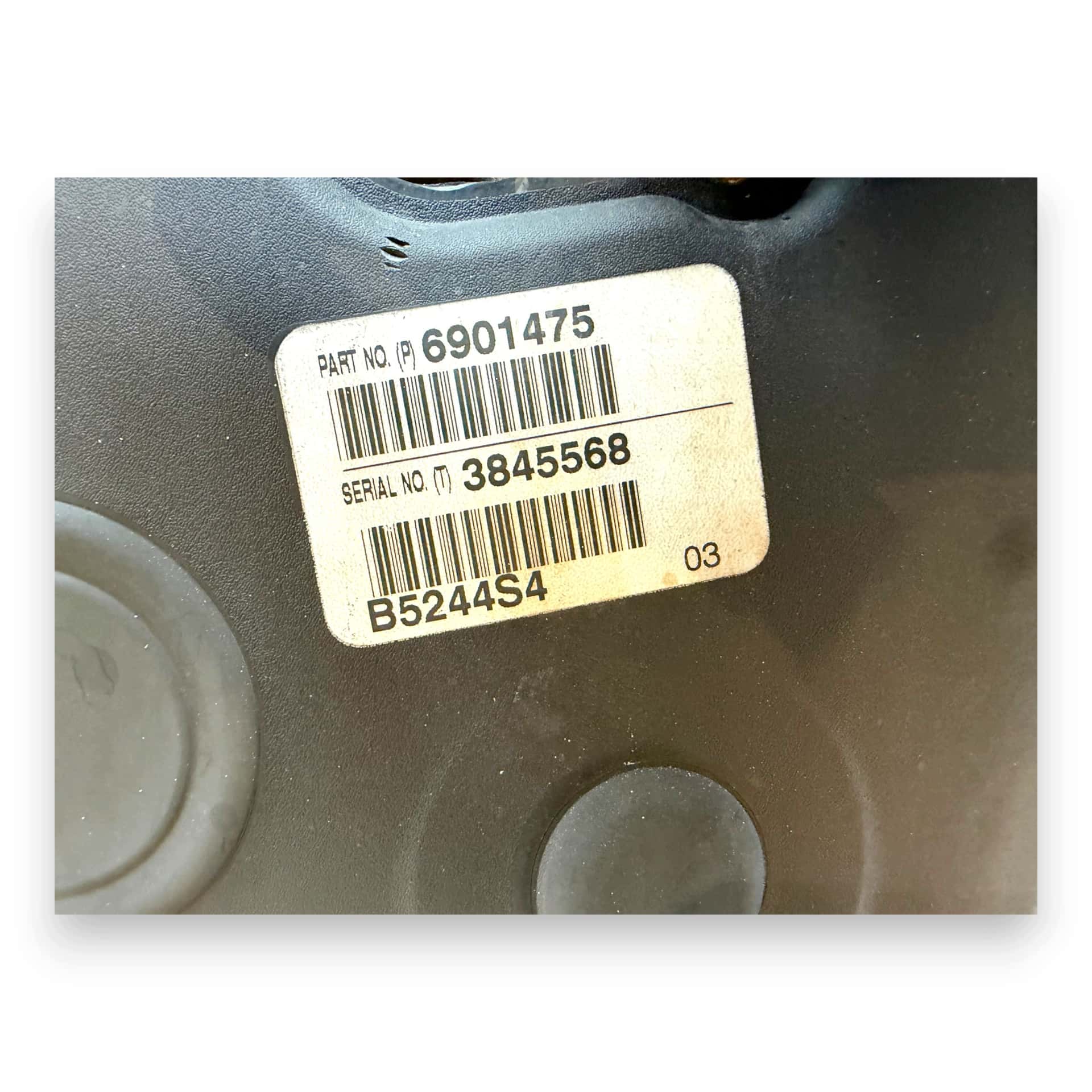 Moteur B 5244 S4 vue 2