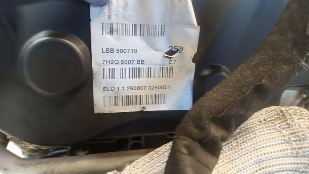 Moteur 276DT(TDV6) vue 7