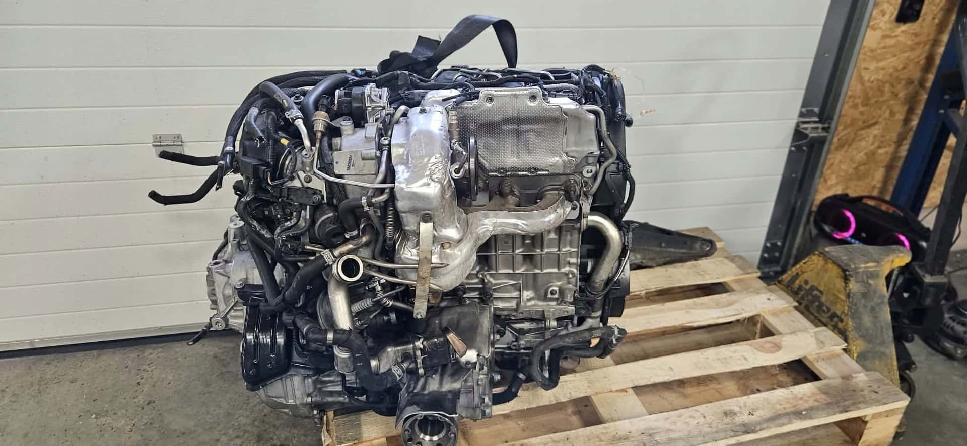 Moteur D 420 T8 vue 2