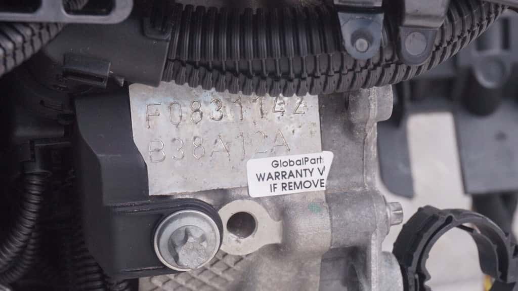 Moteur B38 A12 A vue 2