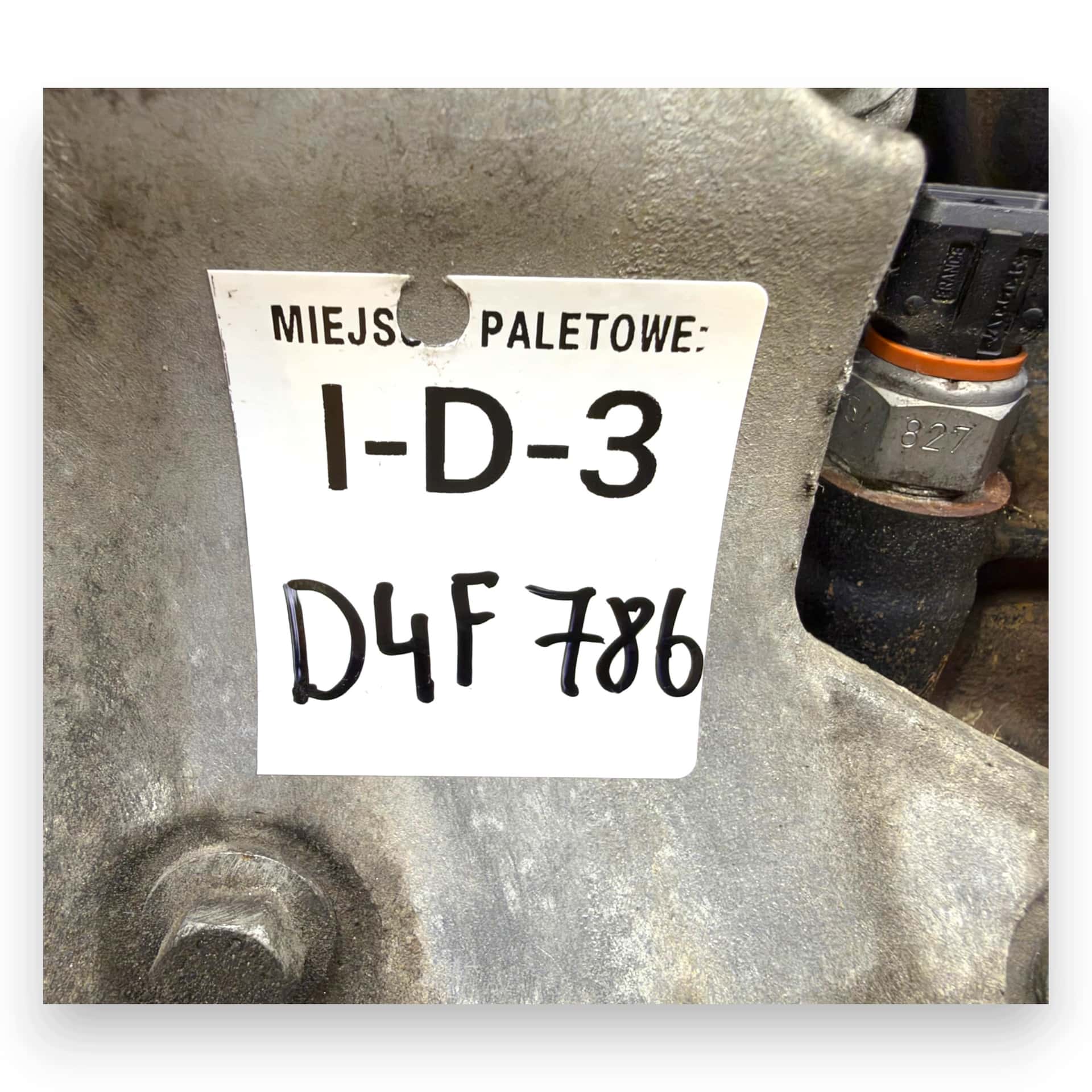 Moteur D4F 786 vue 10