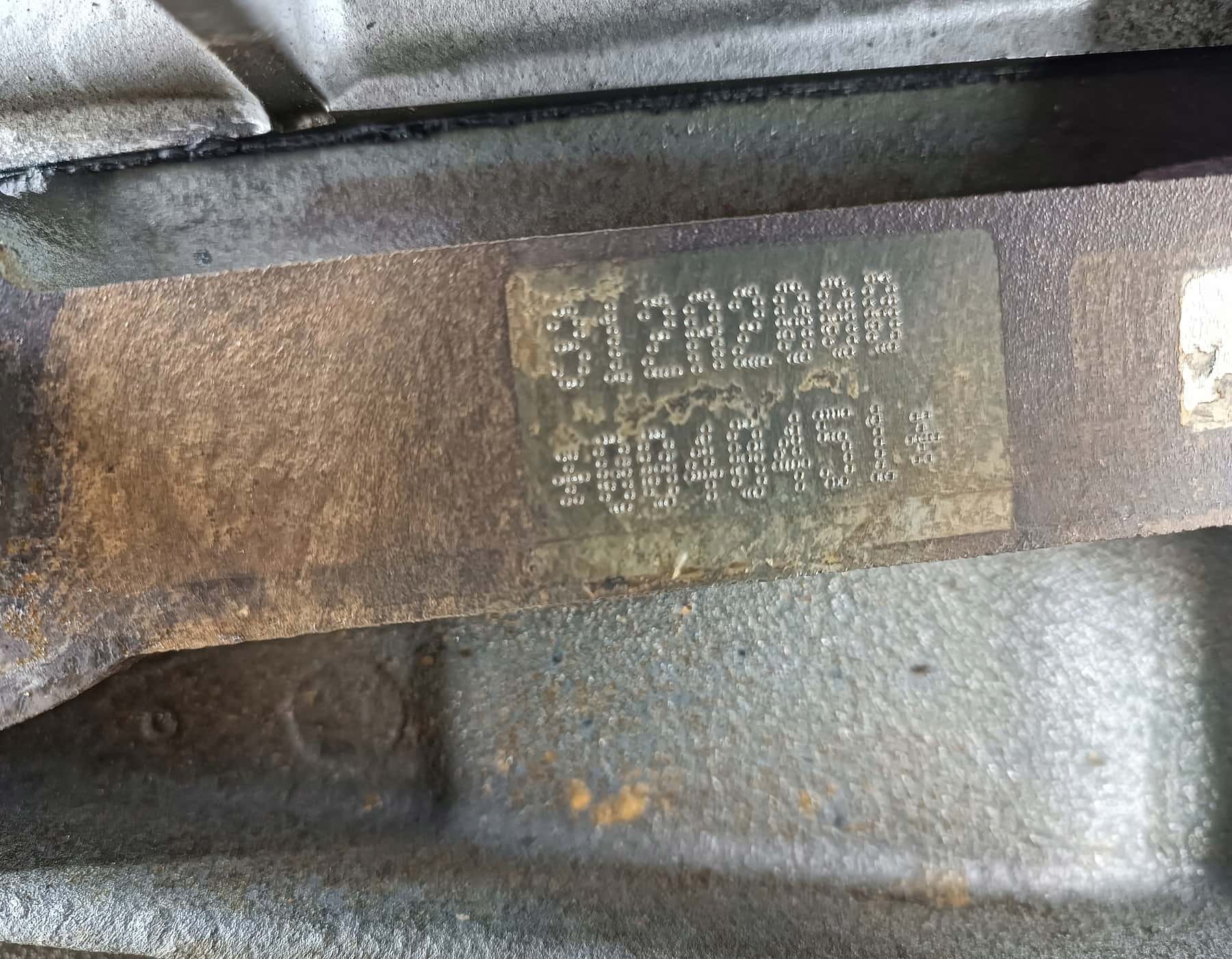 Moteur 312 A2.000 vue 5
