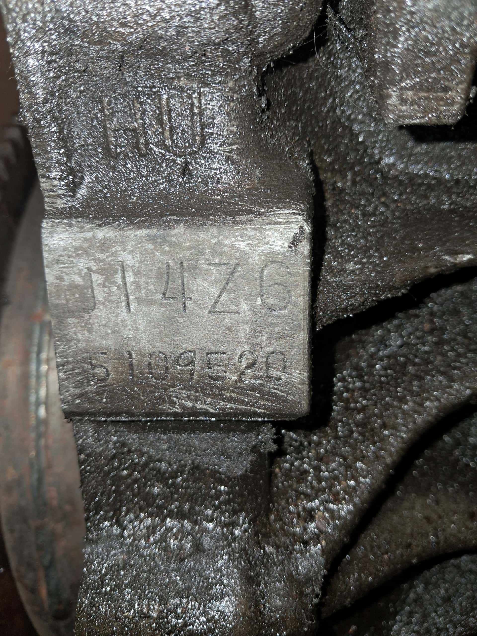 Moteur D14Z6 vue 4