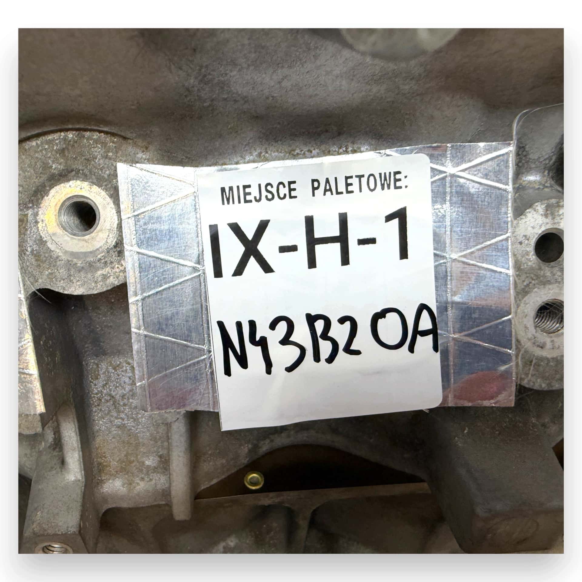 Moteur N43 B20 A vue 9