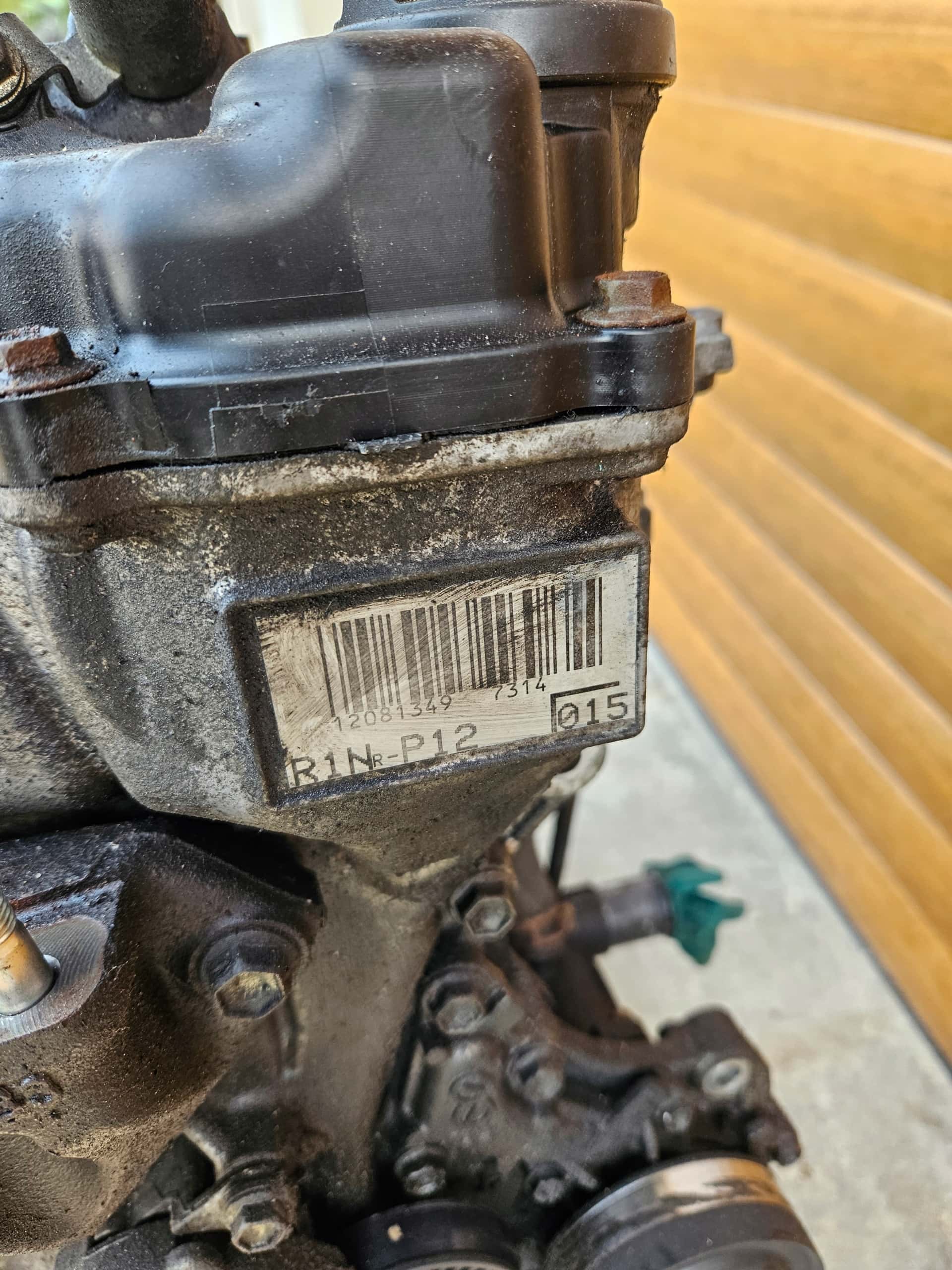 Moteur 1NR-FE vue 3