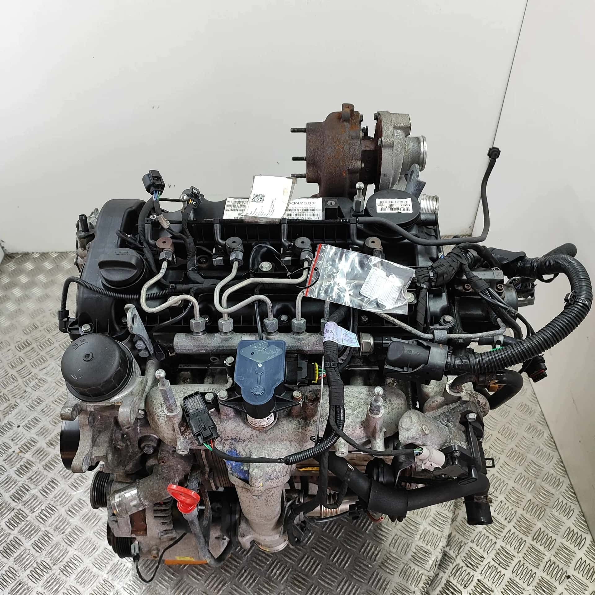 Moteur D20DTF vue 5
