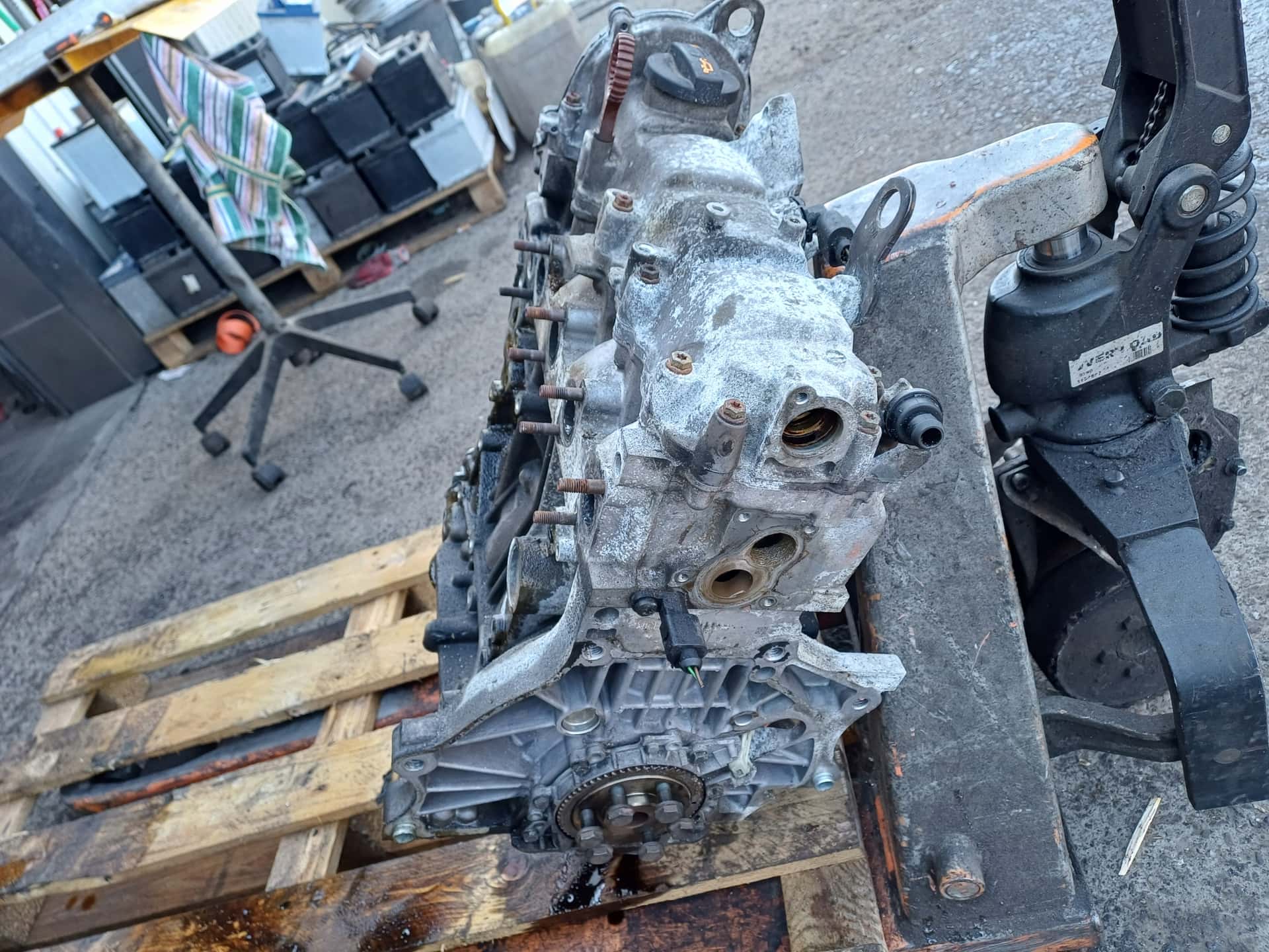 Moteur CBZA vue 2