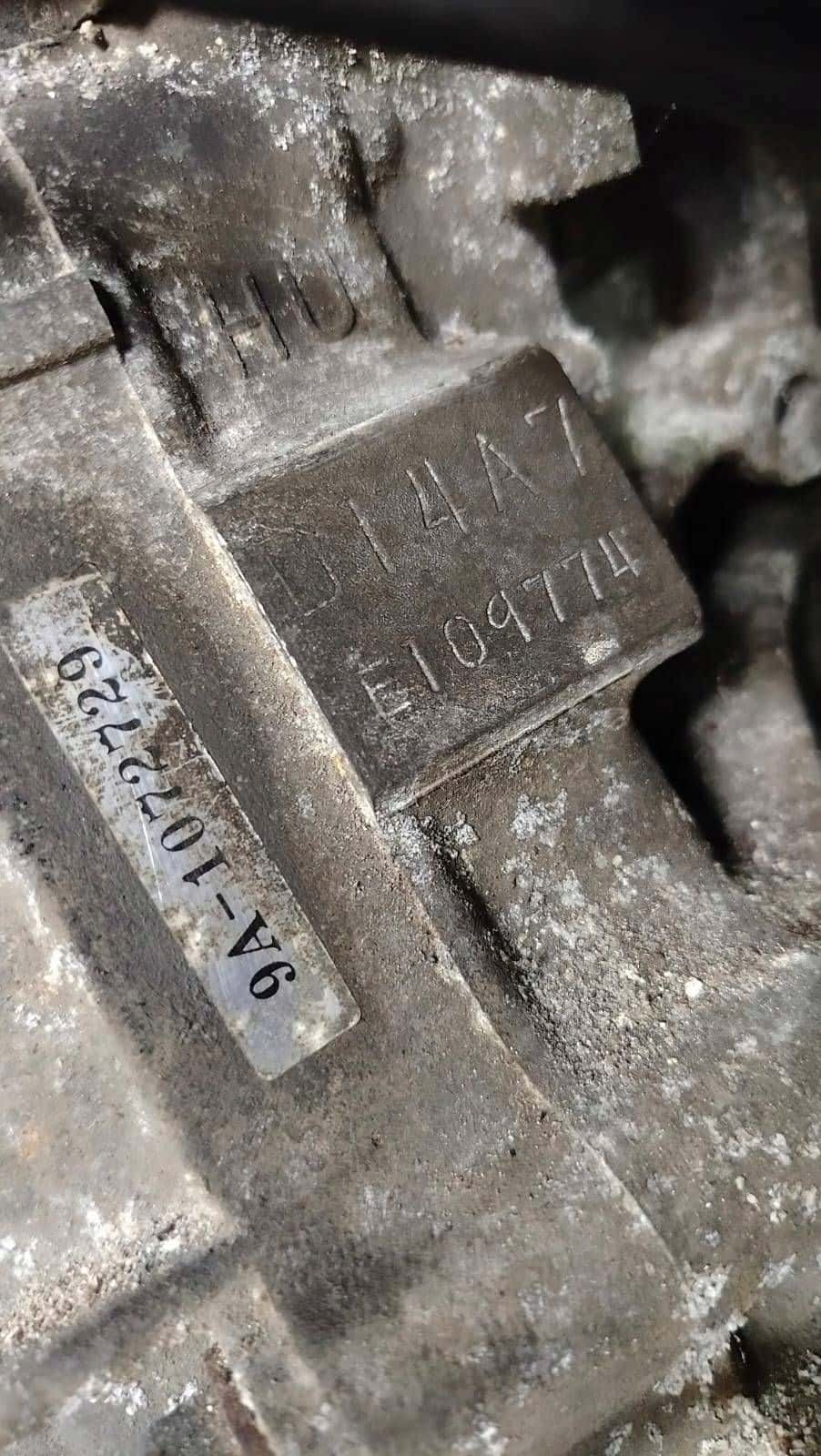 Moteur D14A7 vue 3