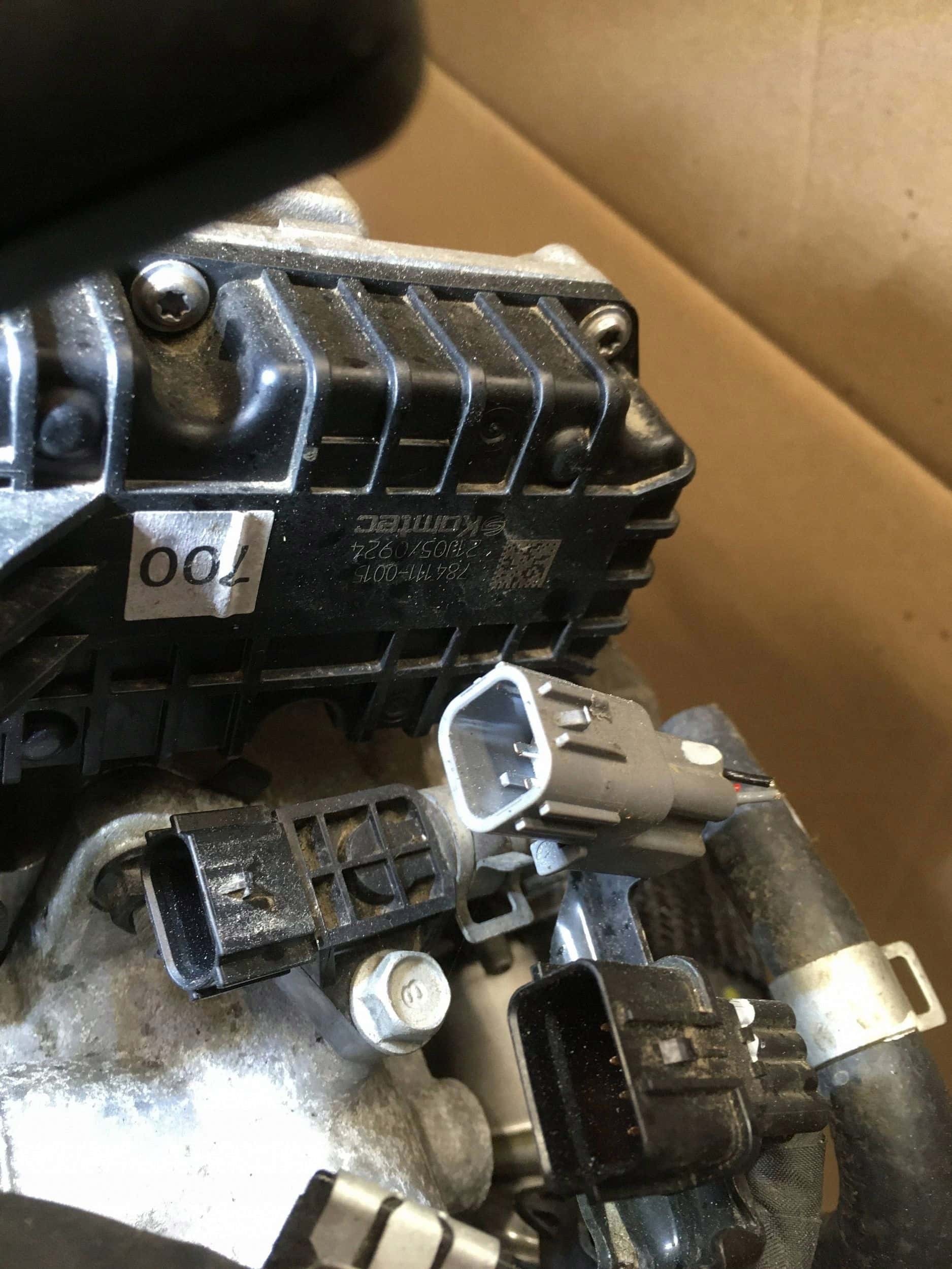 Moteur D4FE vue 5