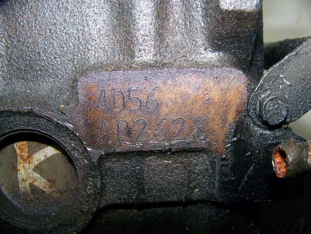 Moteur 4D56 (8V) vue 3