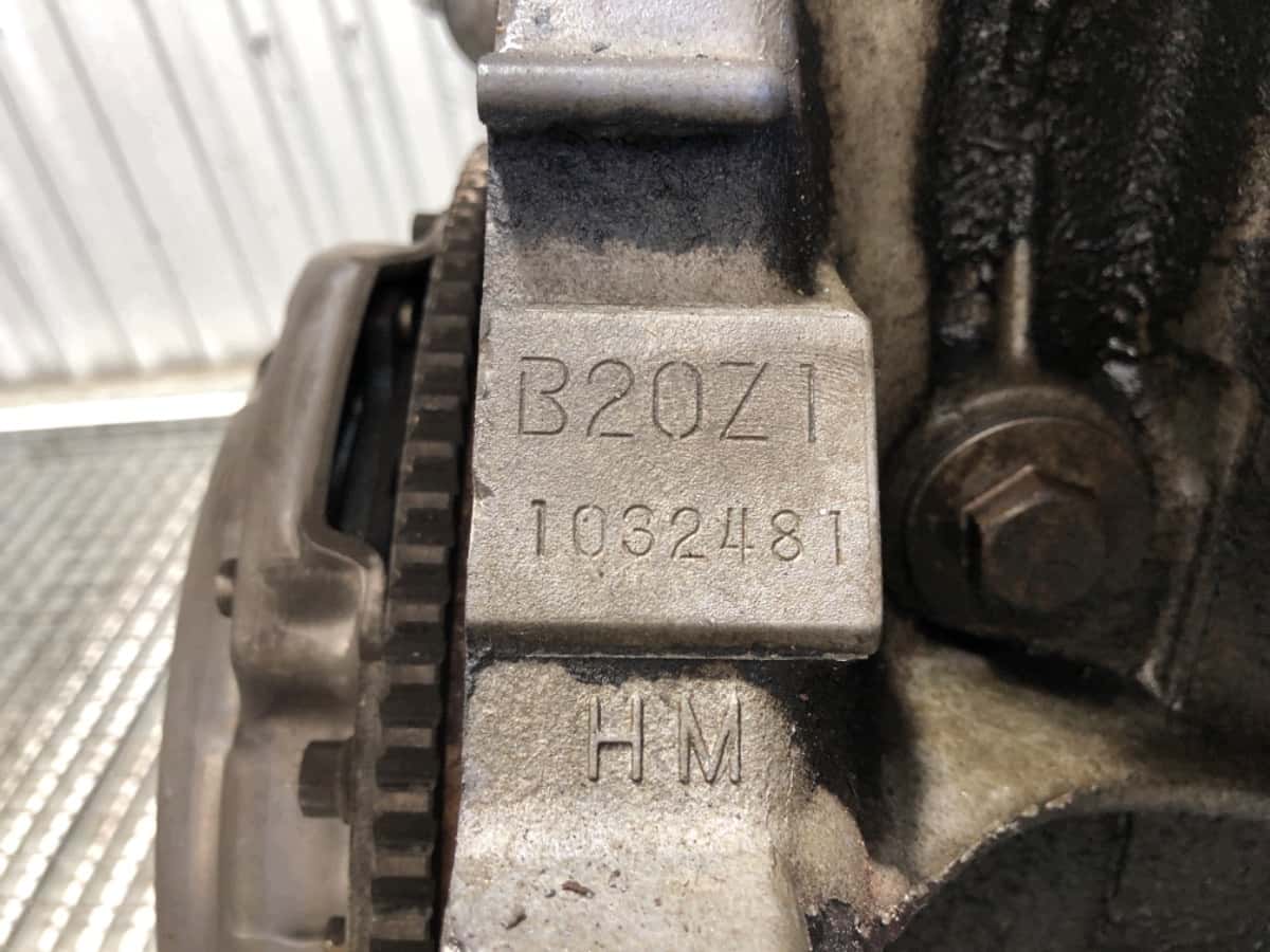 Moteur B20Z1 vue 7