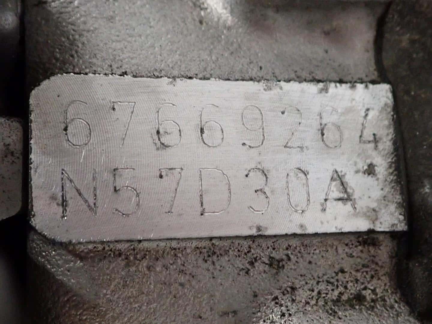 Moteur N57 D30 A vue 8