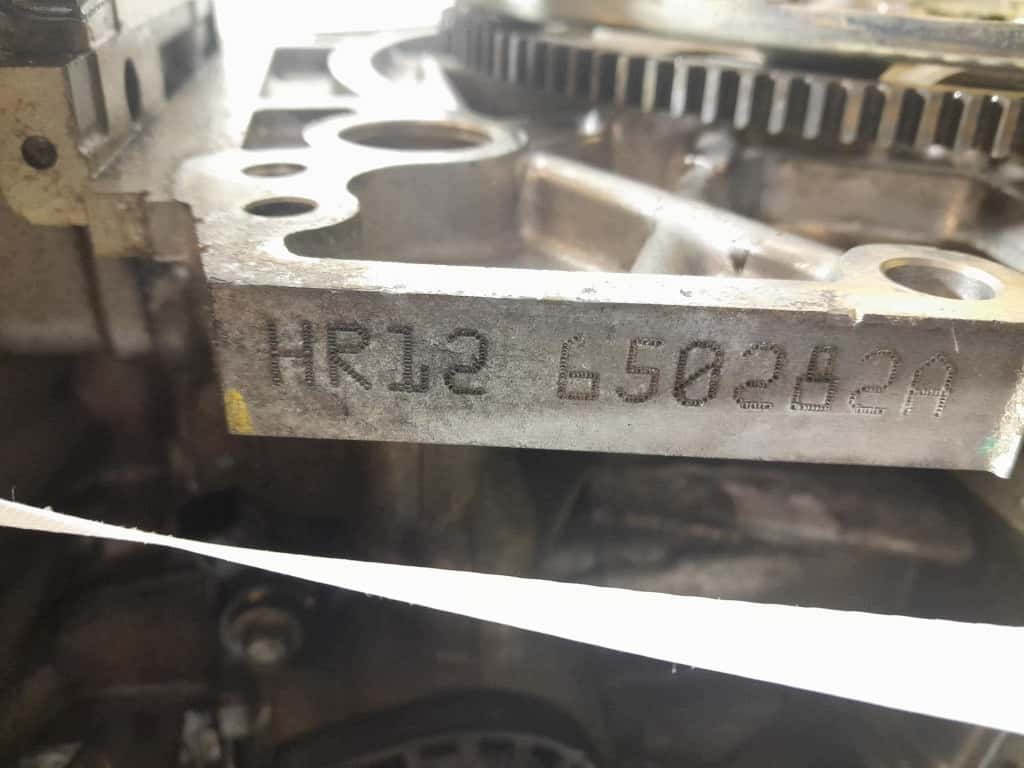 Moteur HR12DE vue 5