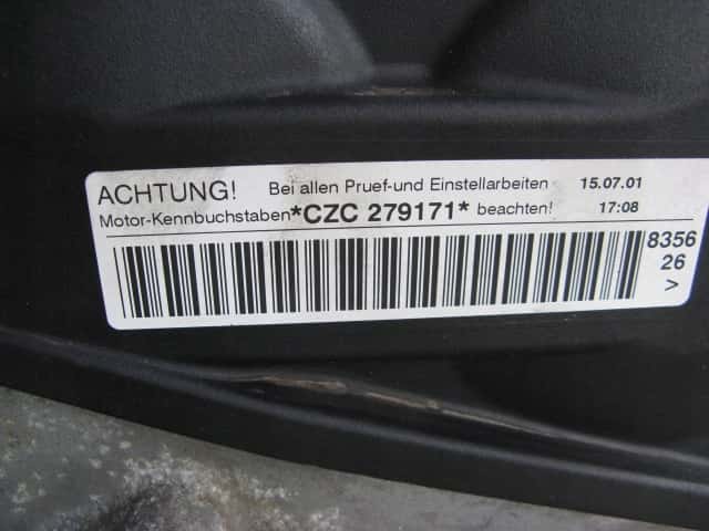 Moteur CZCA vue 5