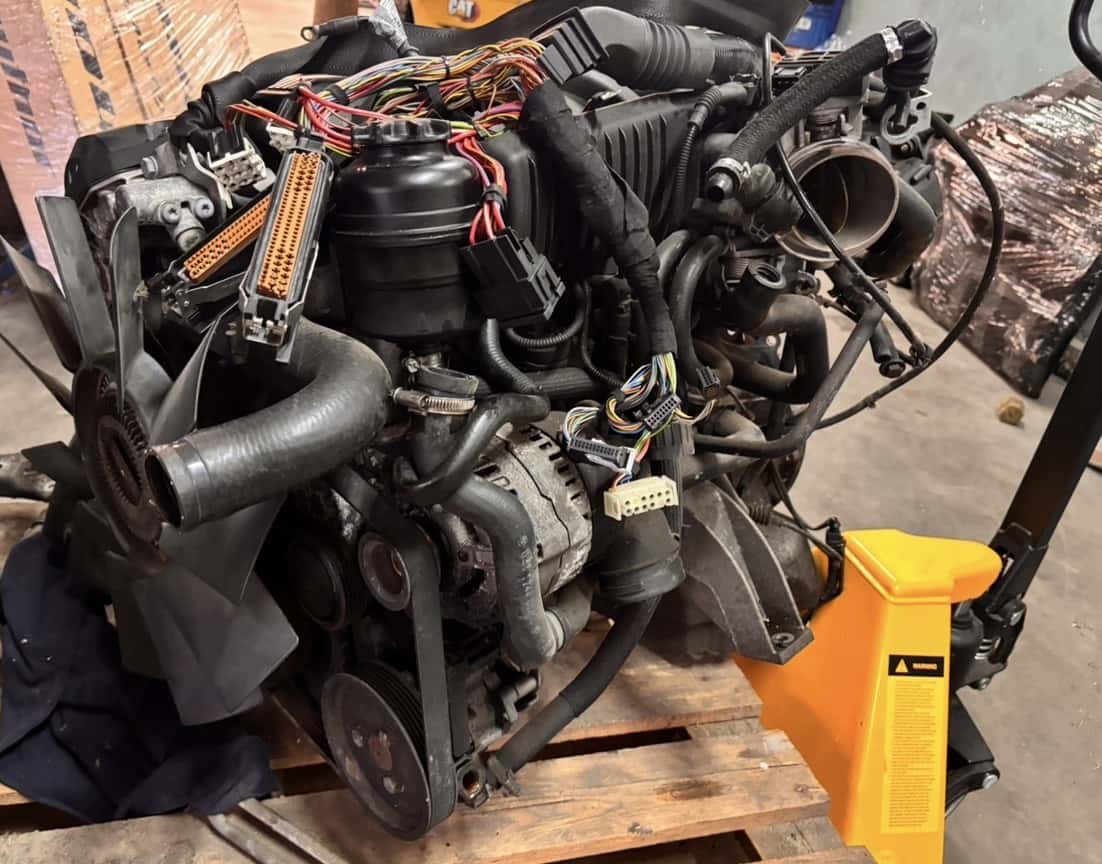 Moteur M52 B25 (256S4) vue 3