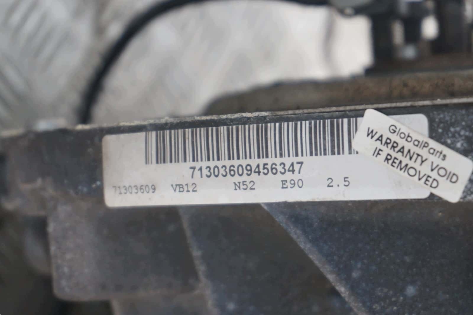 Moteur N52 B25 A vue 2