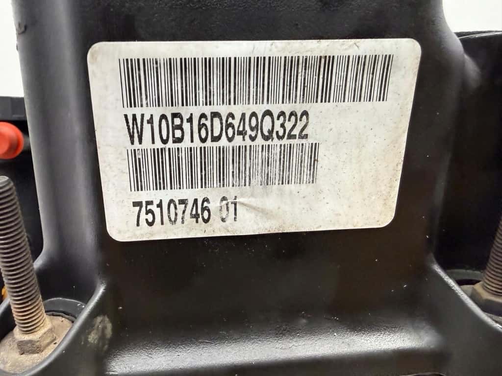 Moteur W10 B16 A vue 2