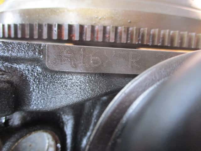 Moteur A 16 XER vue 7