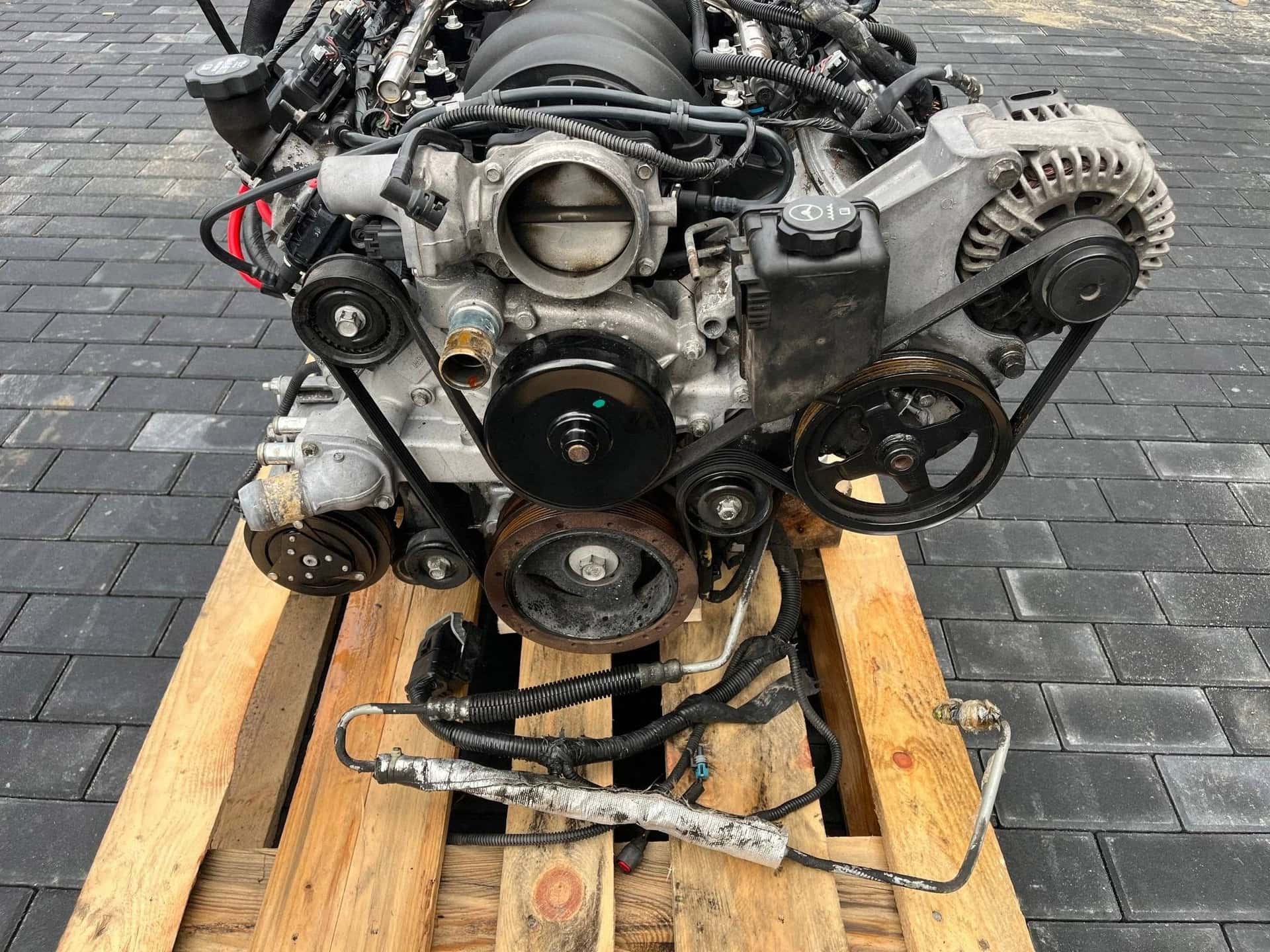 Moteur LS2(364CUV8) vue 9