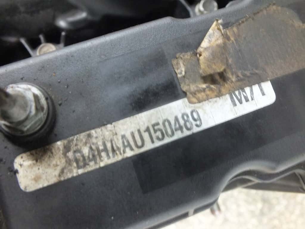 Moteur D4HA vue 4