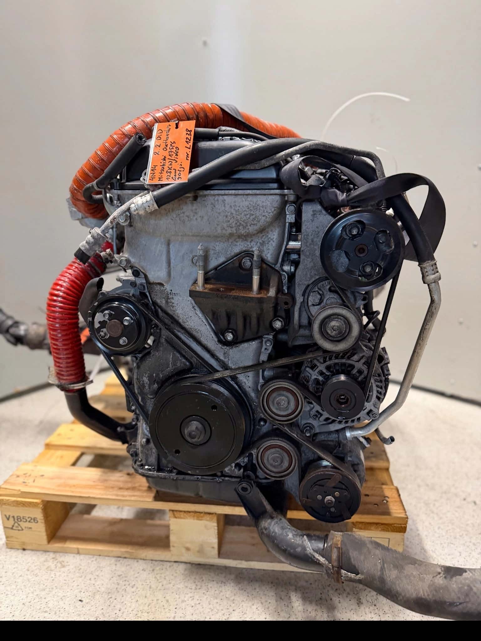 Moteur 4N14 vue 2