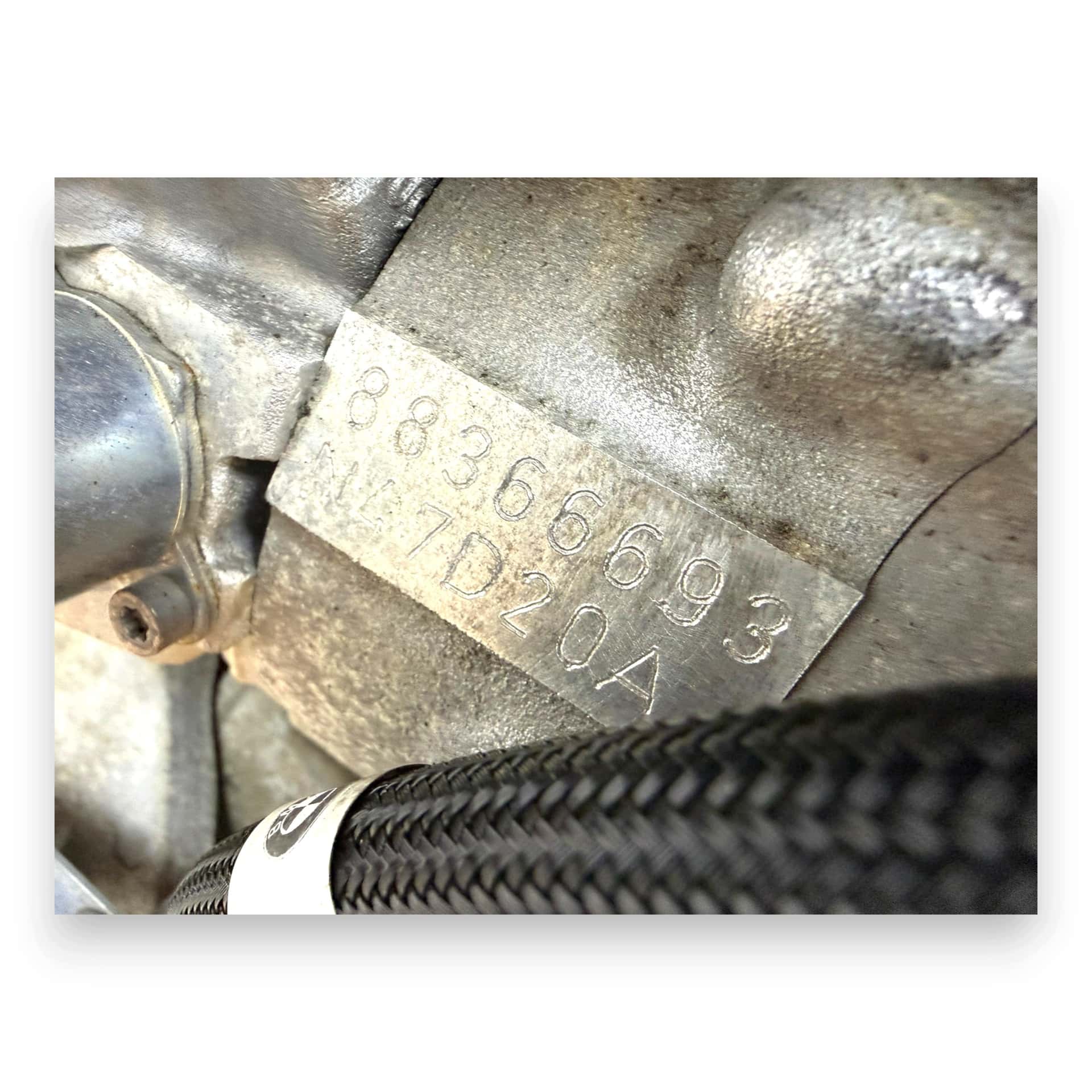 Moteur N47 D20 A vue 2