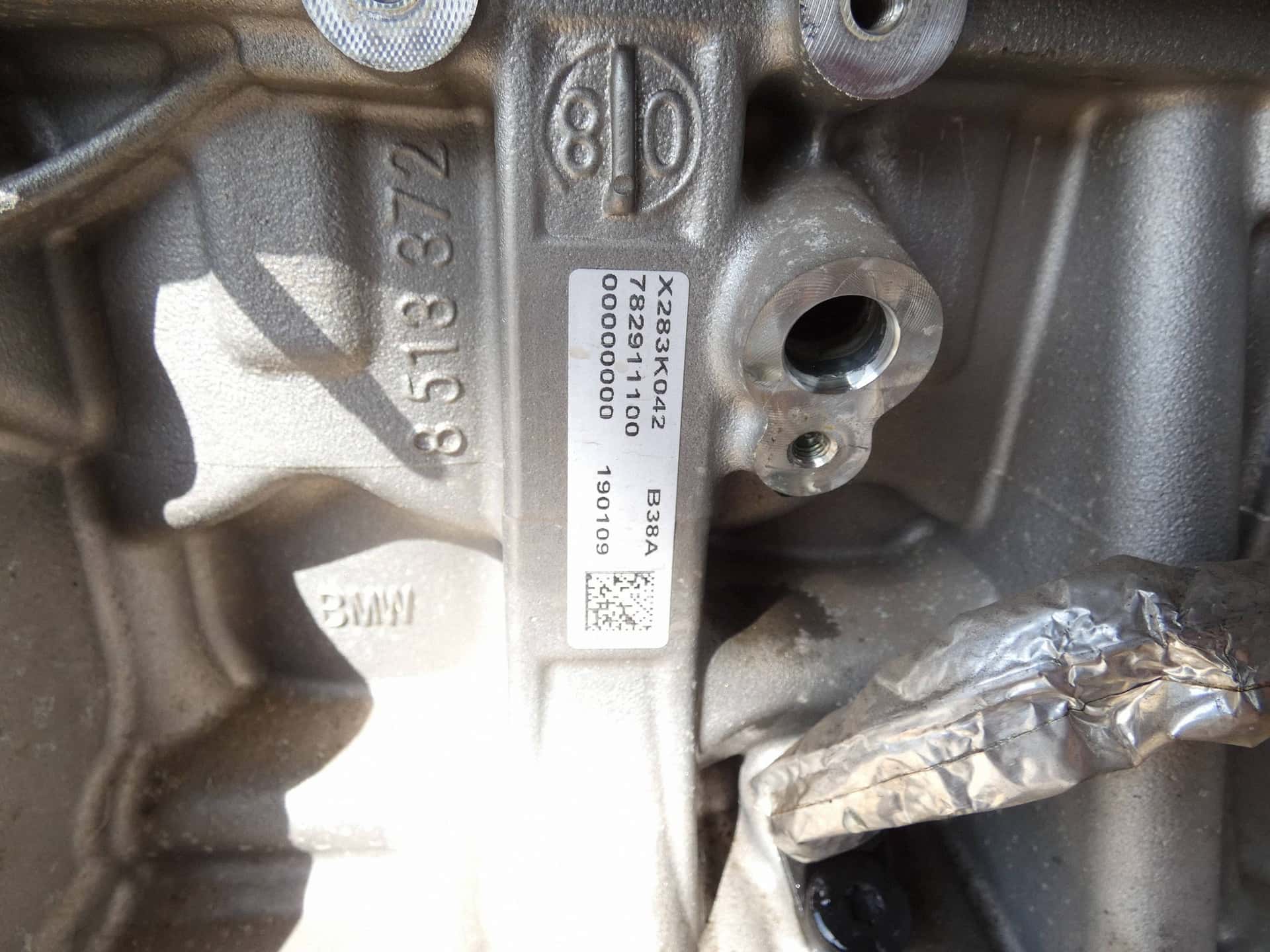 Moteur B38 A15 A vue 2
