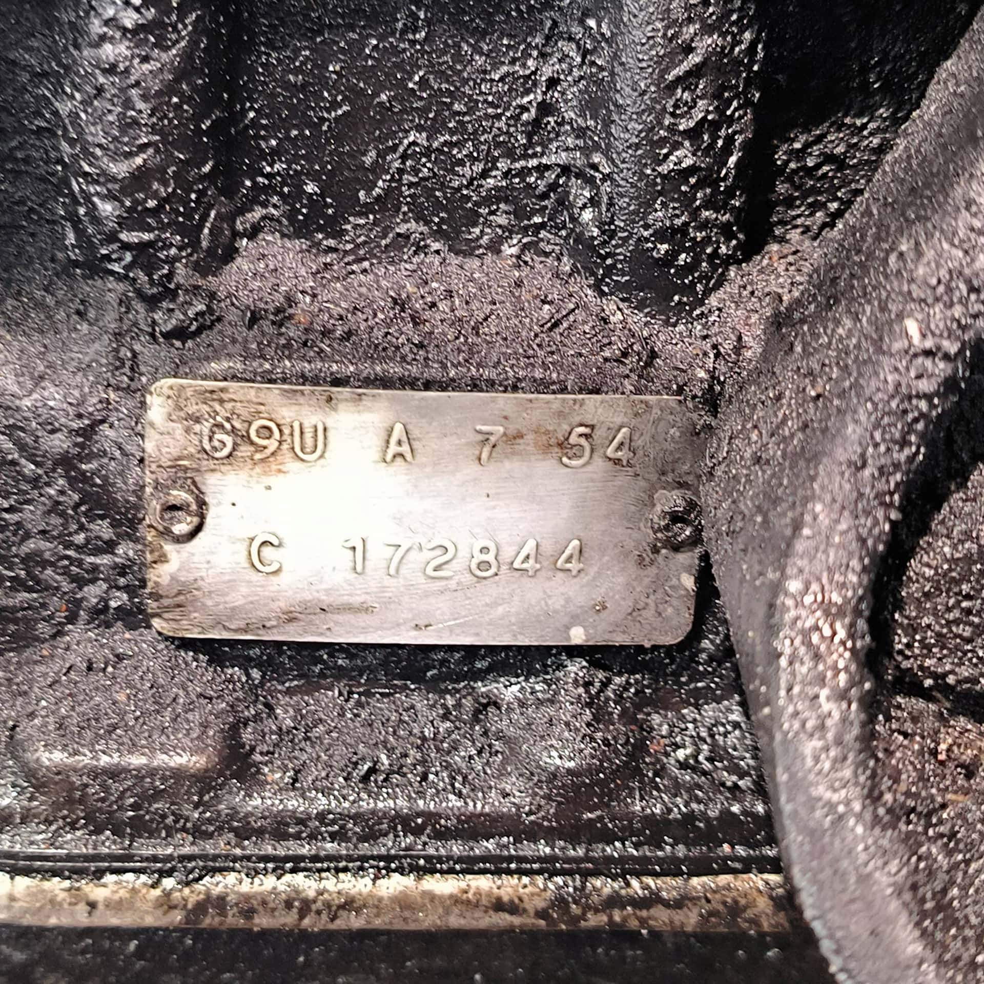 Moteur G9U 754 vue 2