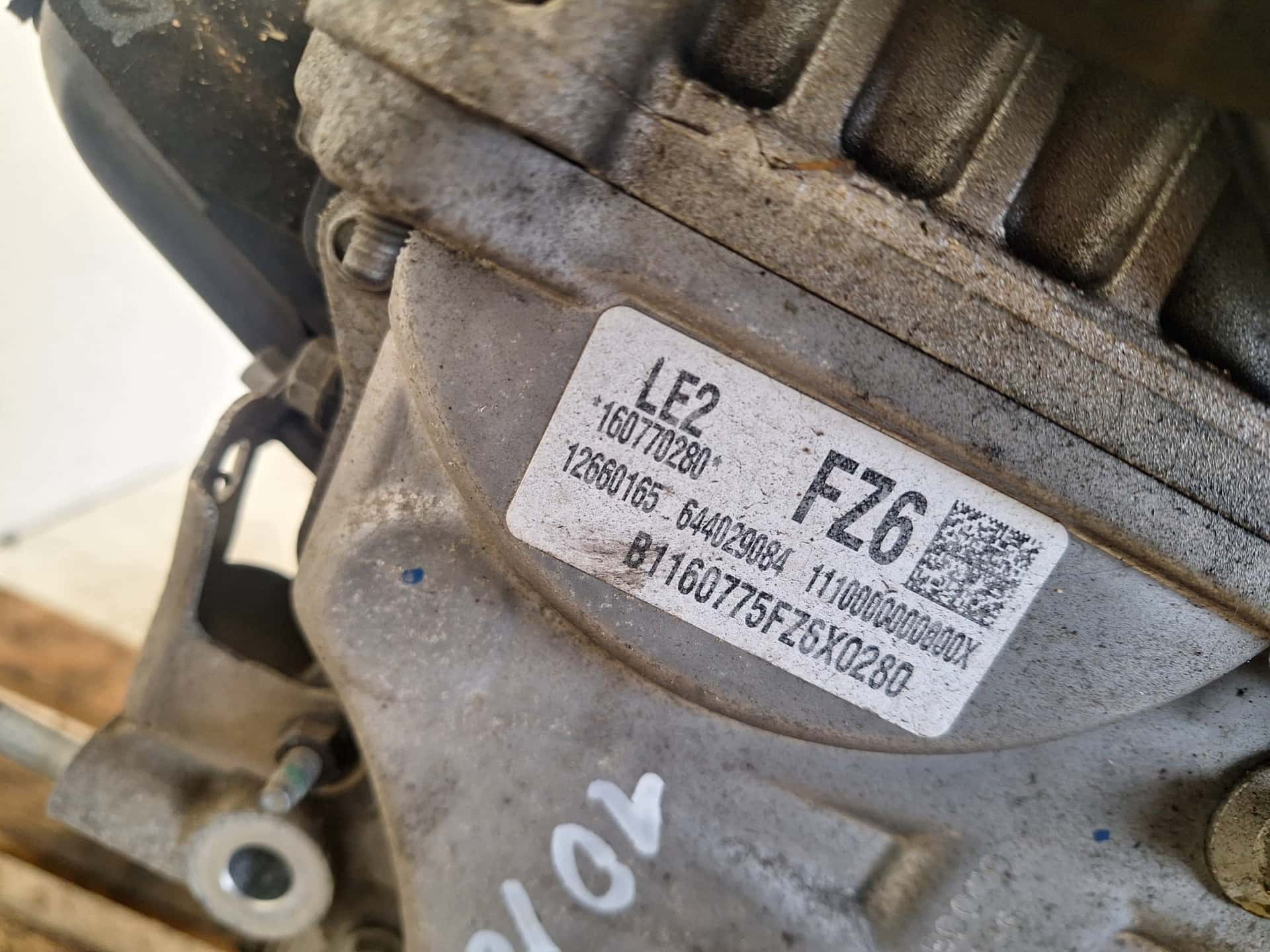 Moteur B 14 XFT vue 5