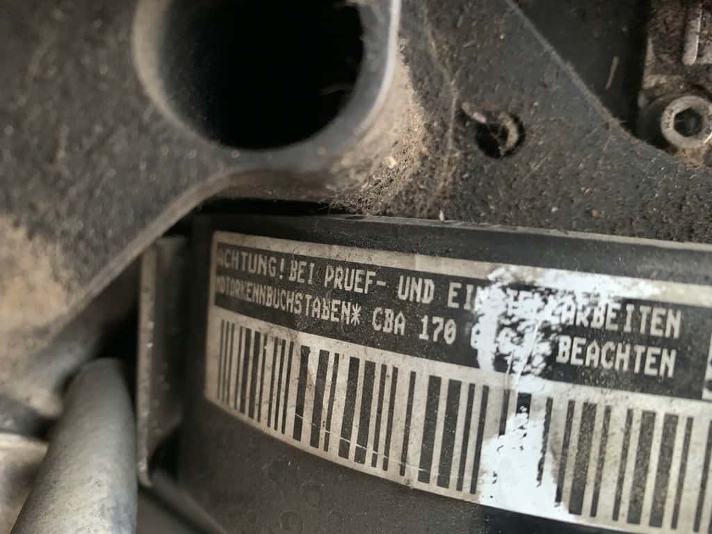 Moteur CBAB vue 2