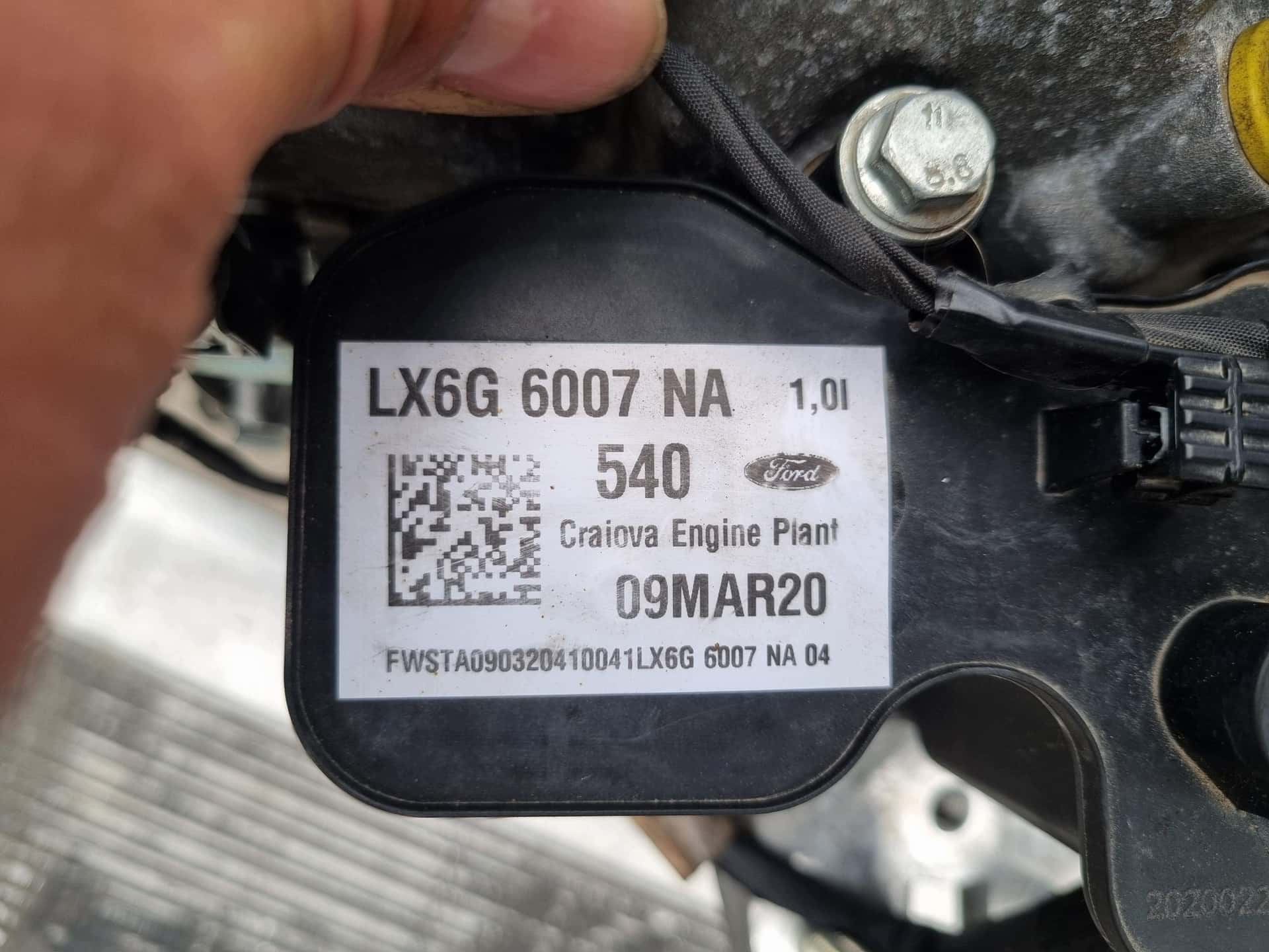 Moteur B7JA vue 5