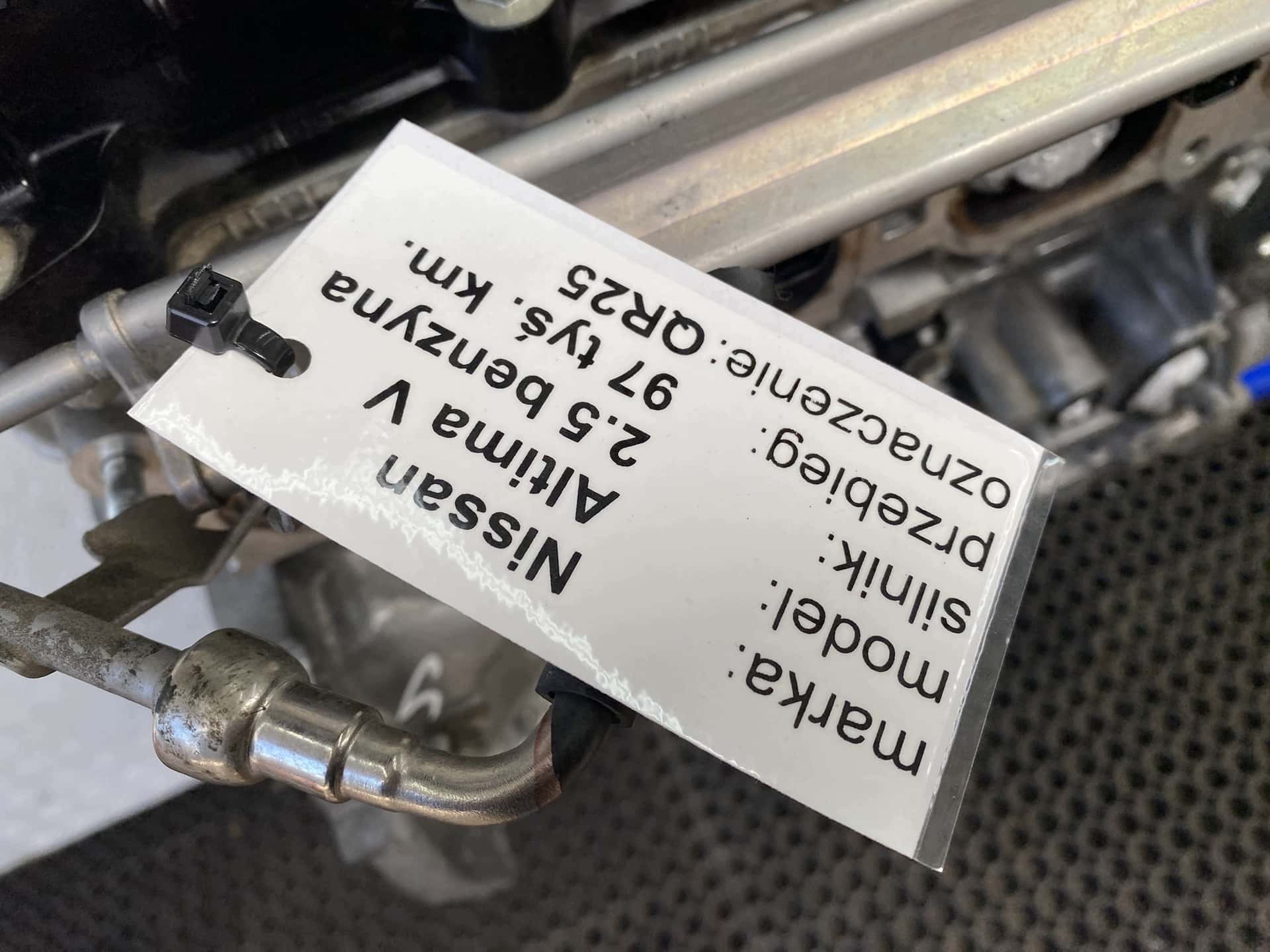 Moteur QR25DE vue 9