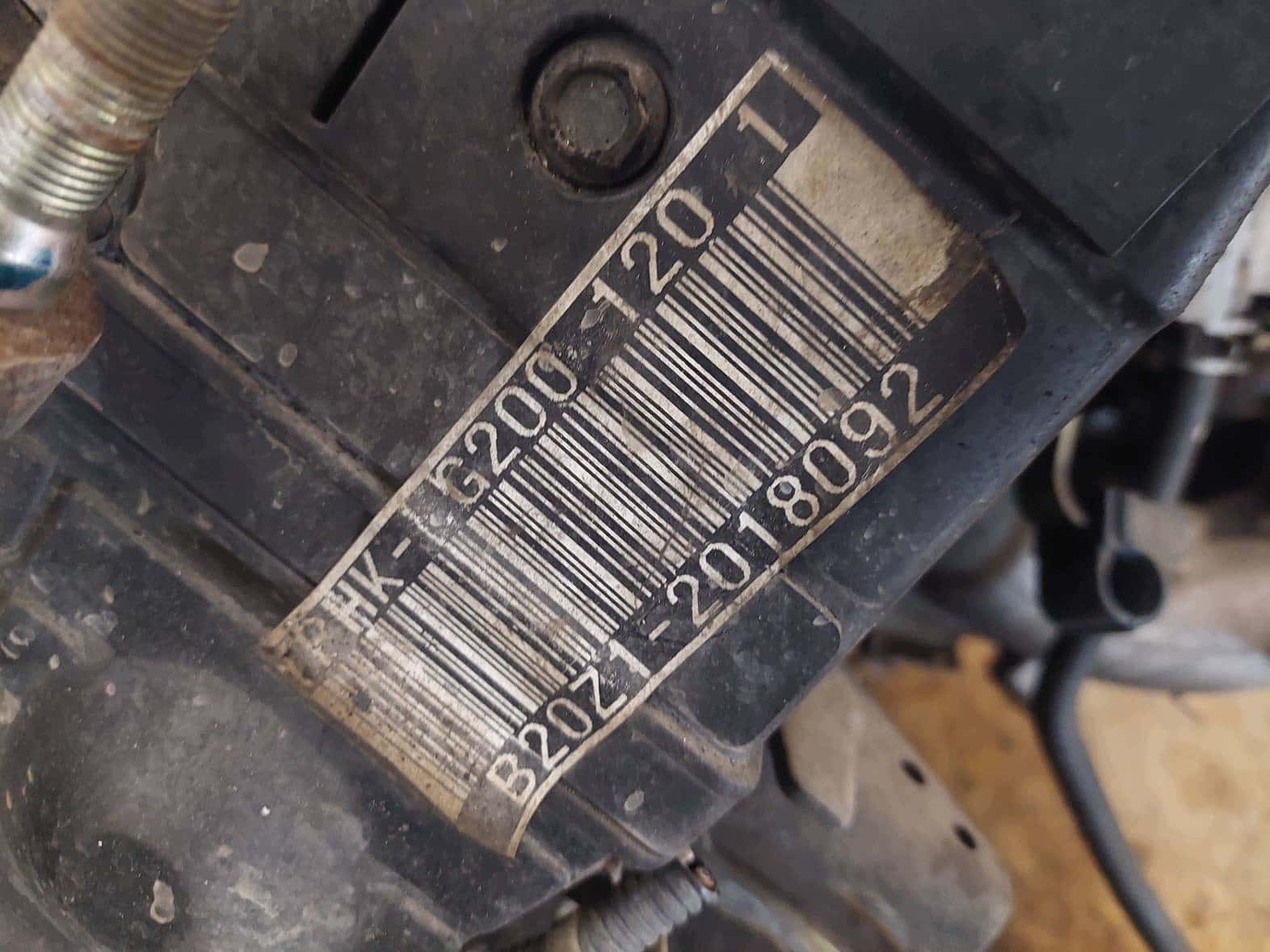 Moteur B20Z1 vue 5