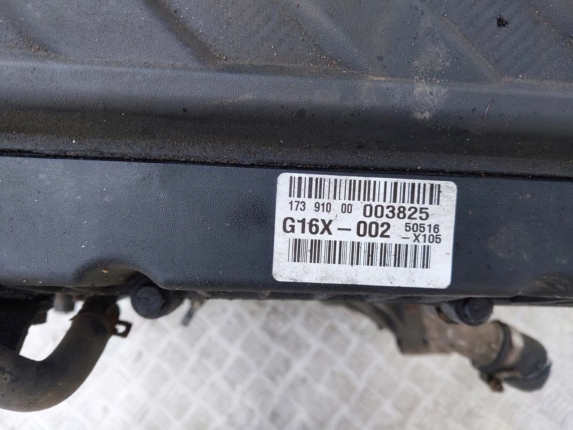 Moteur G16DF vue 3