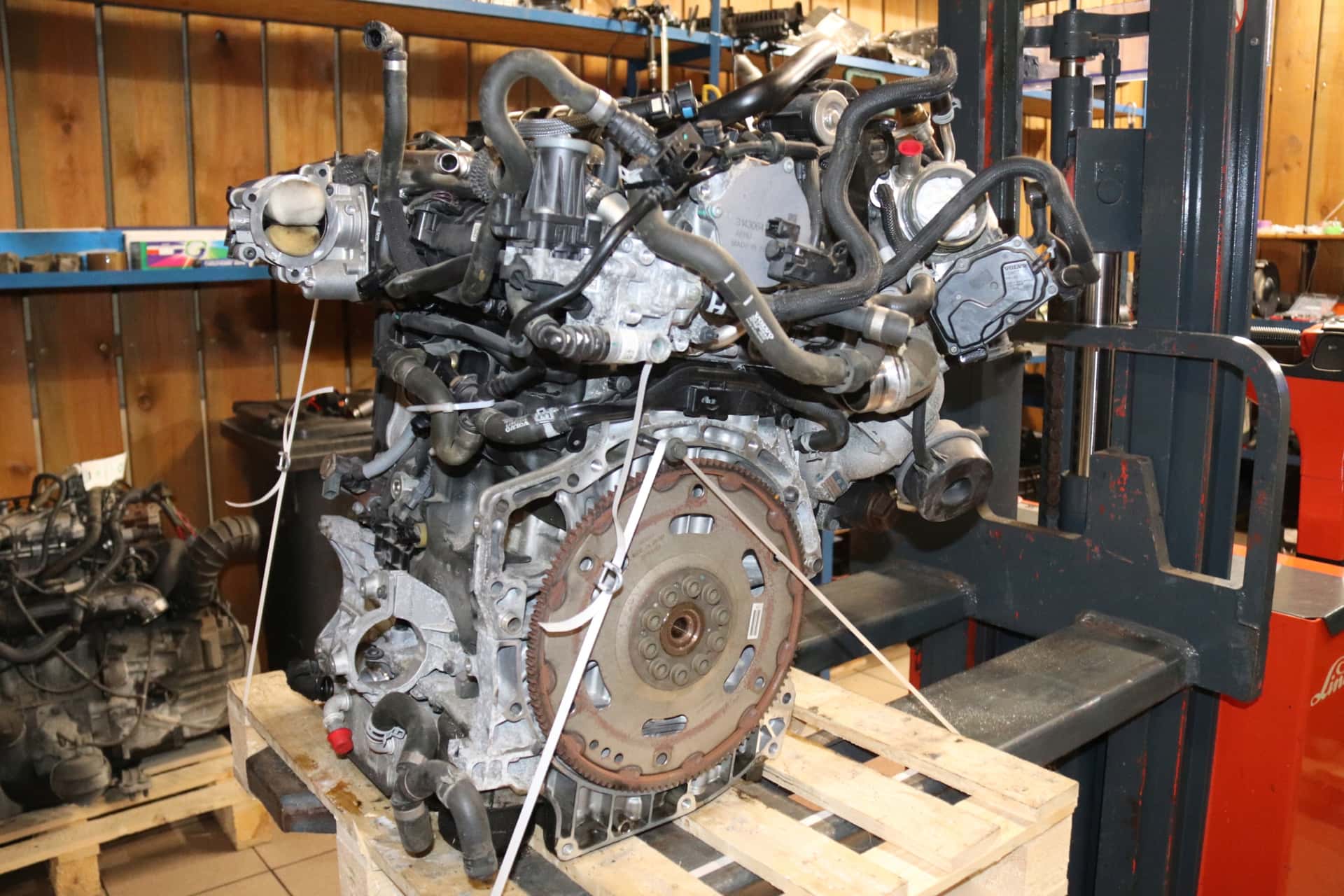 Moteur D 420 T8 vue 3