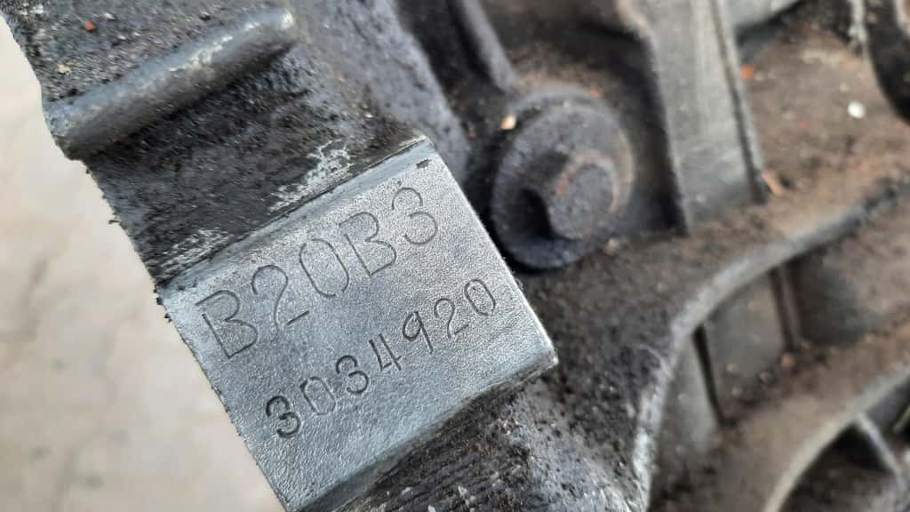 Moteur B20B vue 6