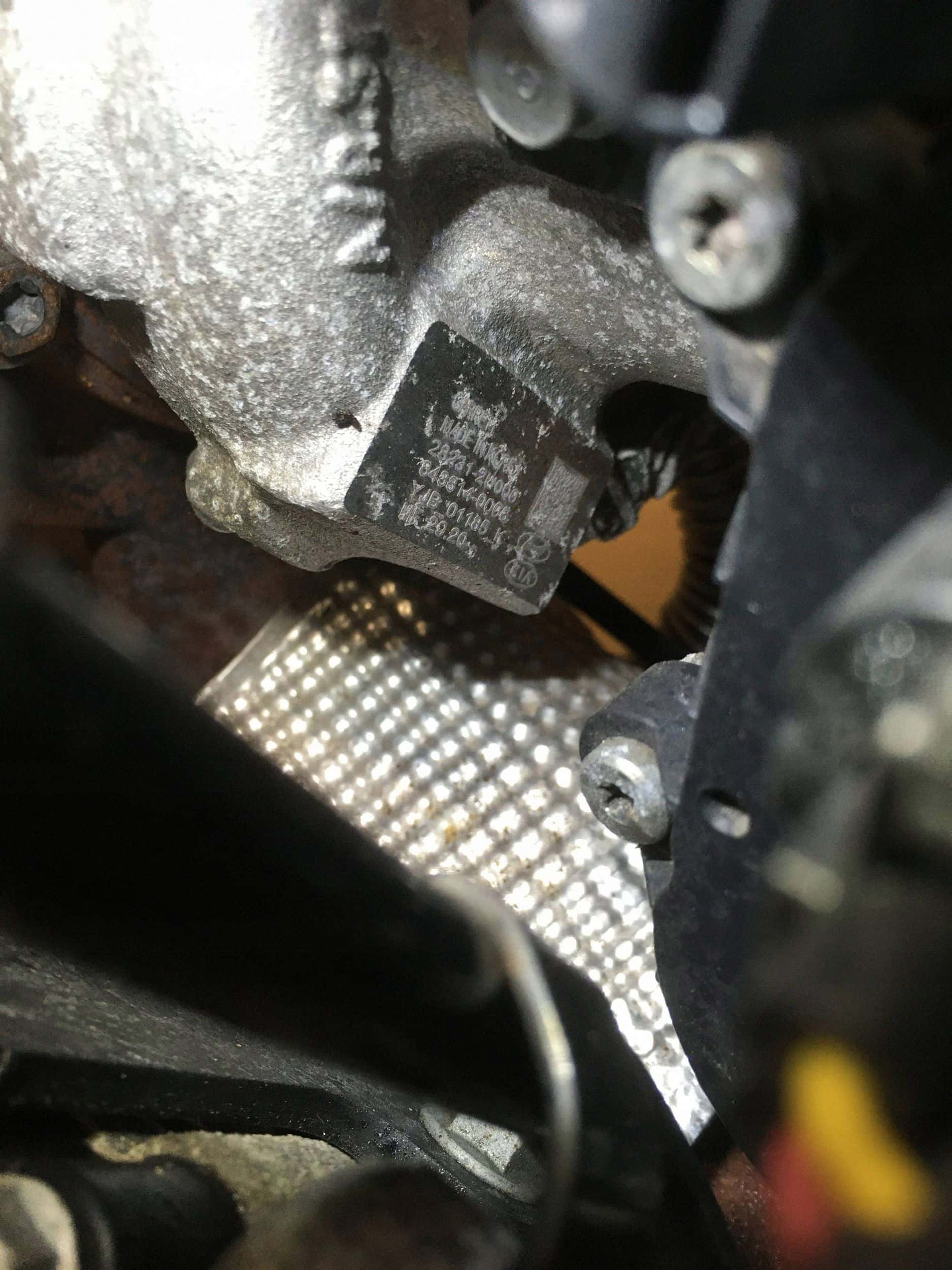 Moteur D4FE vue 6