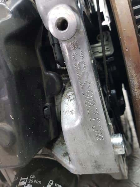 Moteur CJZC vue 2